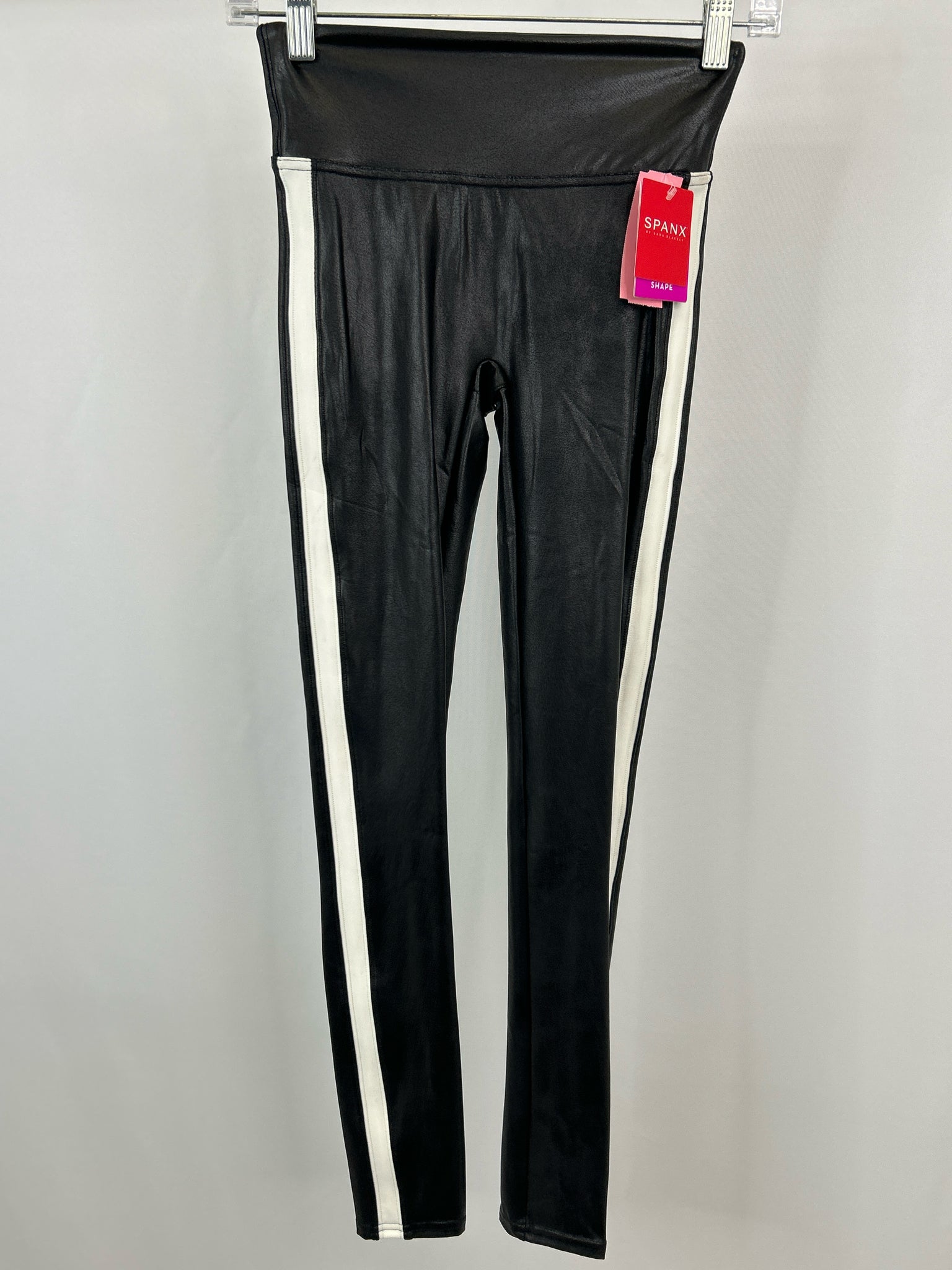 SPANX Size XS Black and White Women Legging