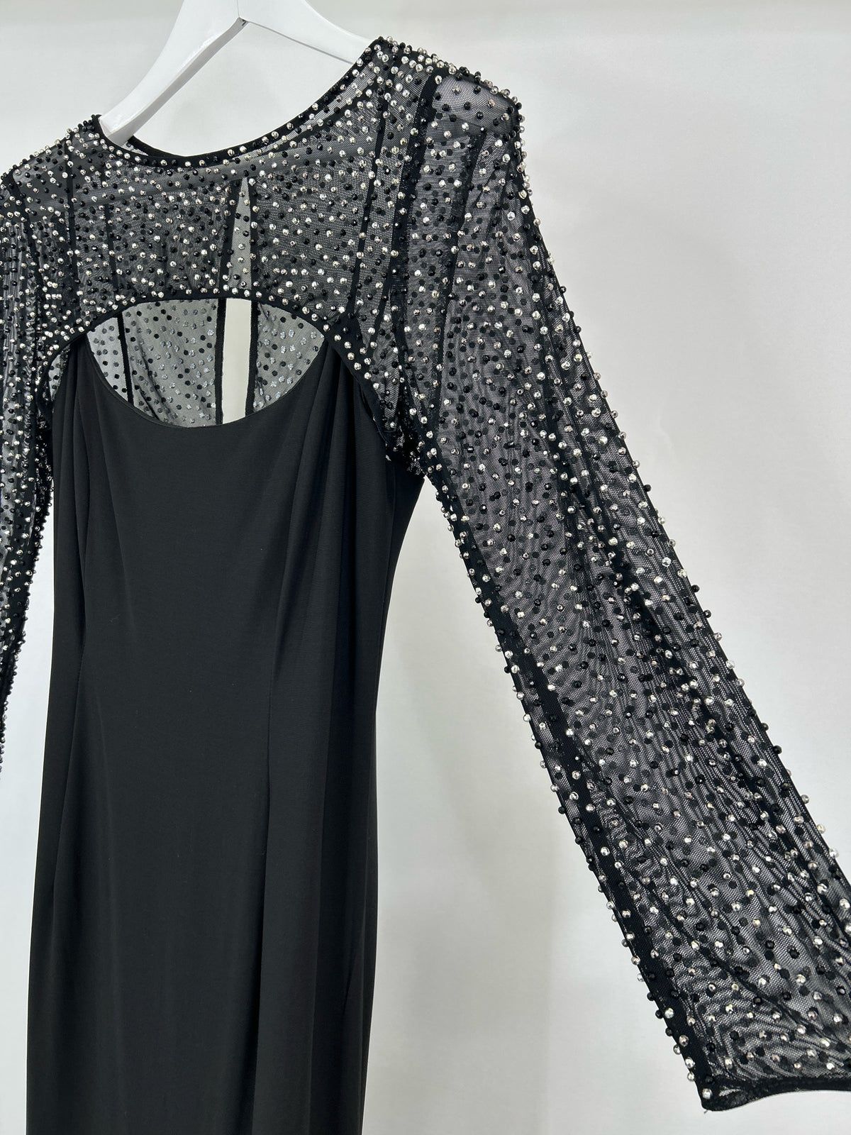 BETSY AND ADAM Size 12 Black Women Dress