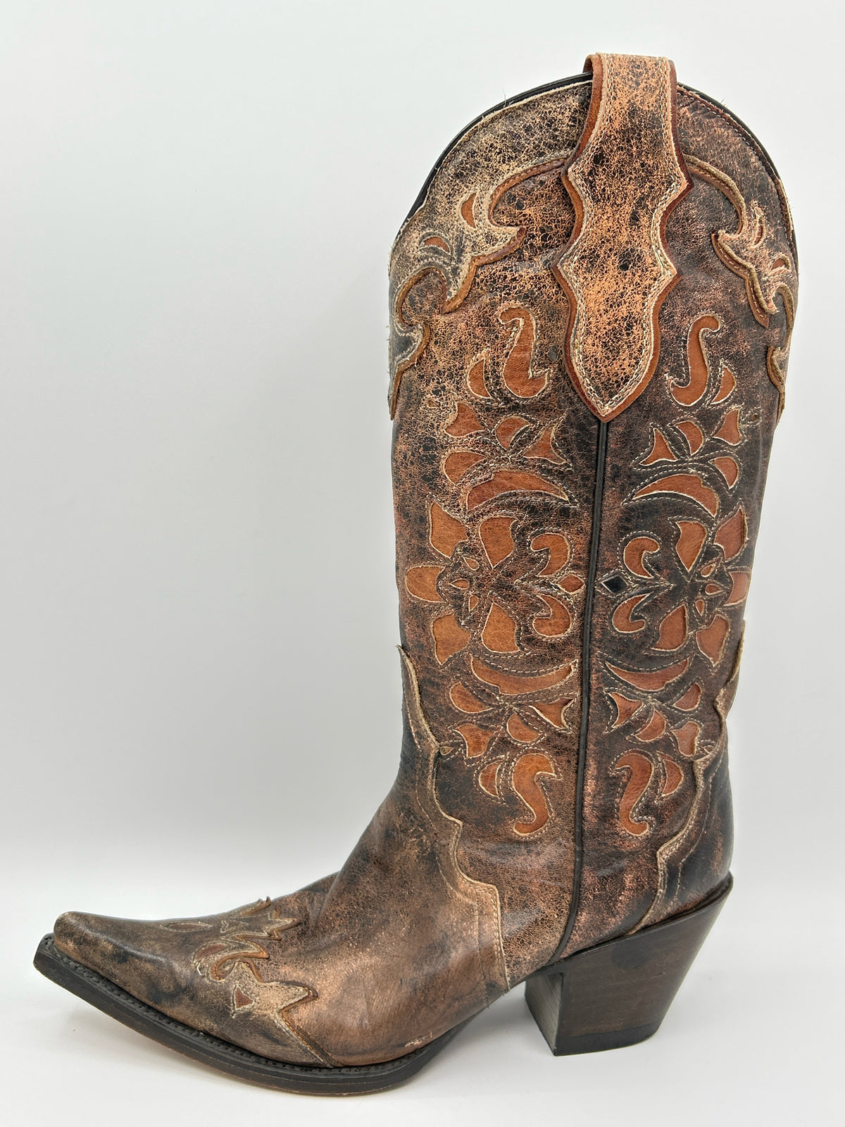 STETSON Size 8.5 Brown Women Boots