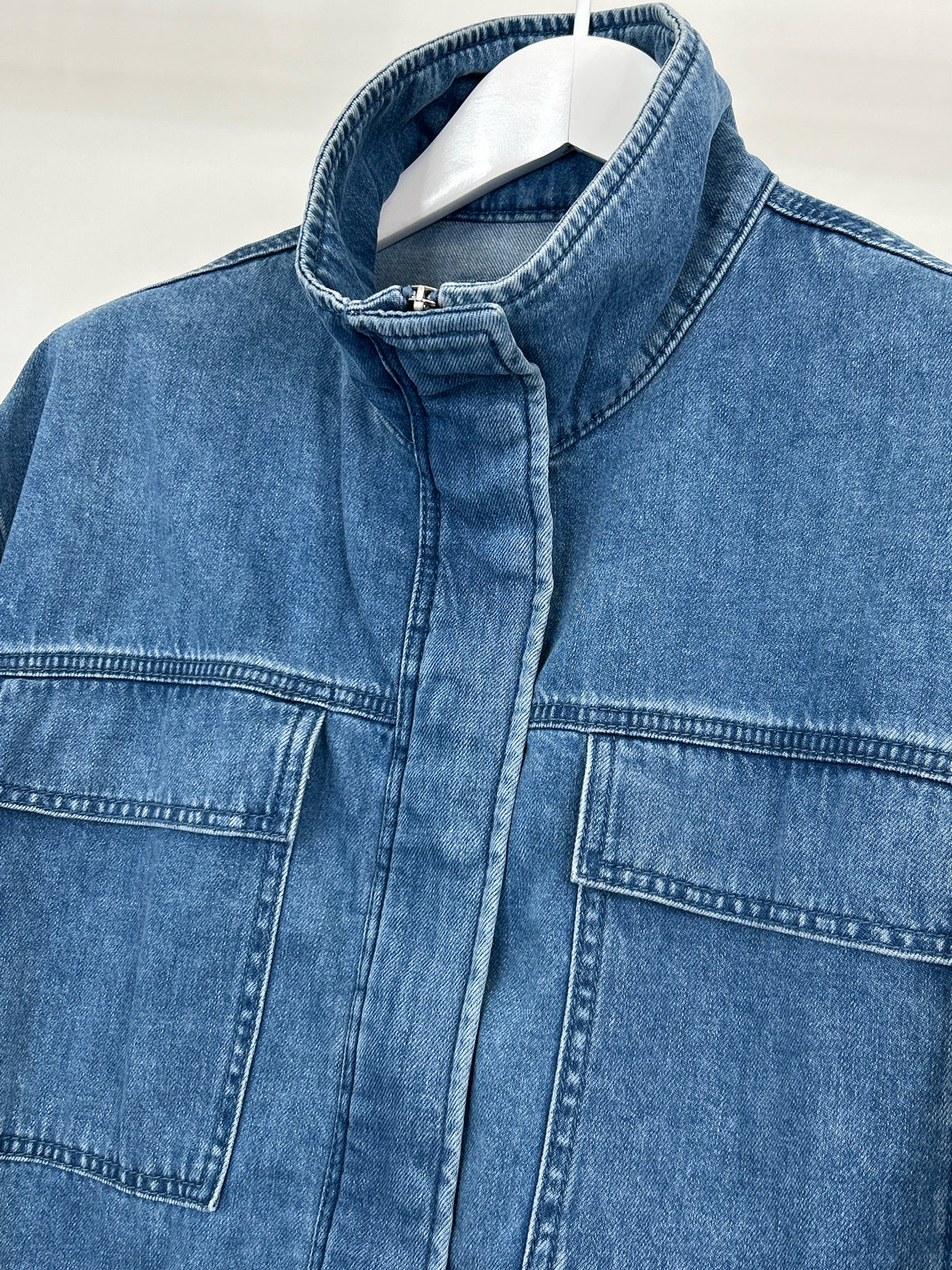 LOFT Size S BLUE DENIM Women Jacket