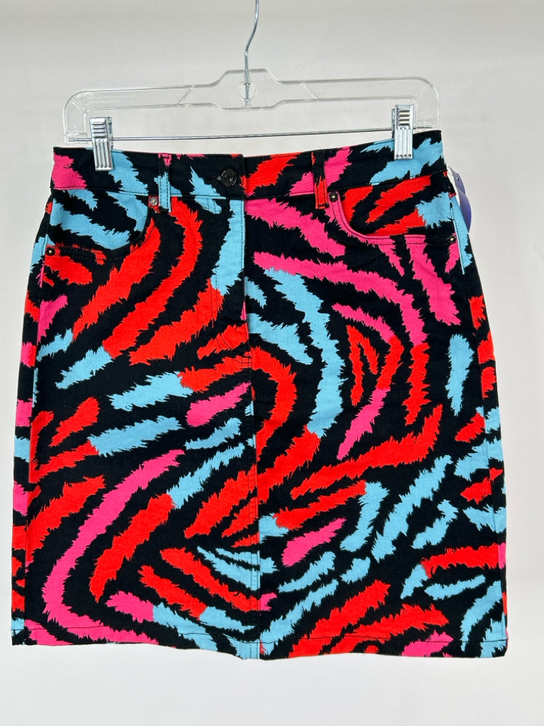 ESCADA SPORT EU Size 36 Black Print Women's Skirt