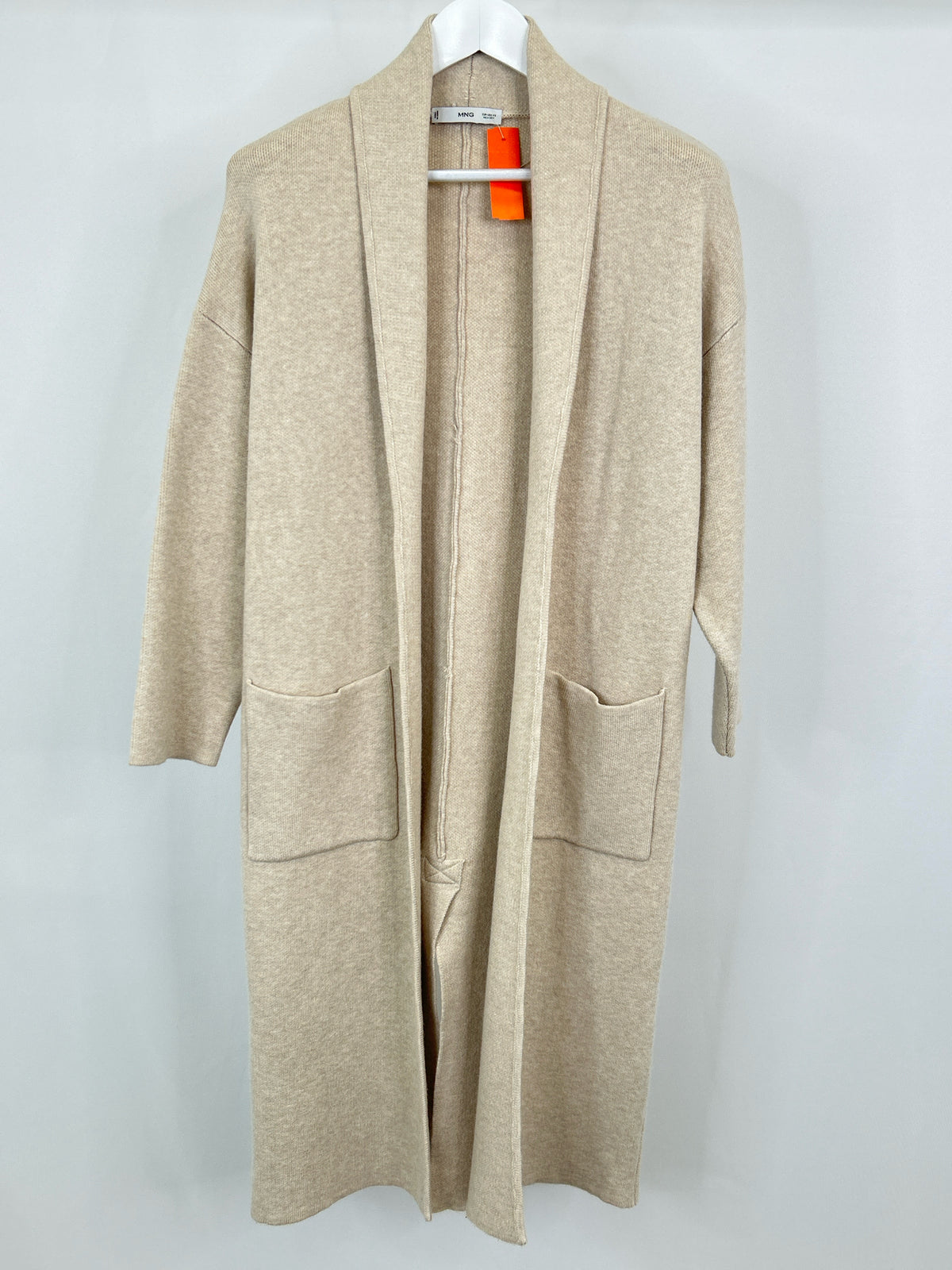MNG Size XS Beige Women Cardigan