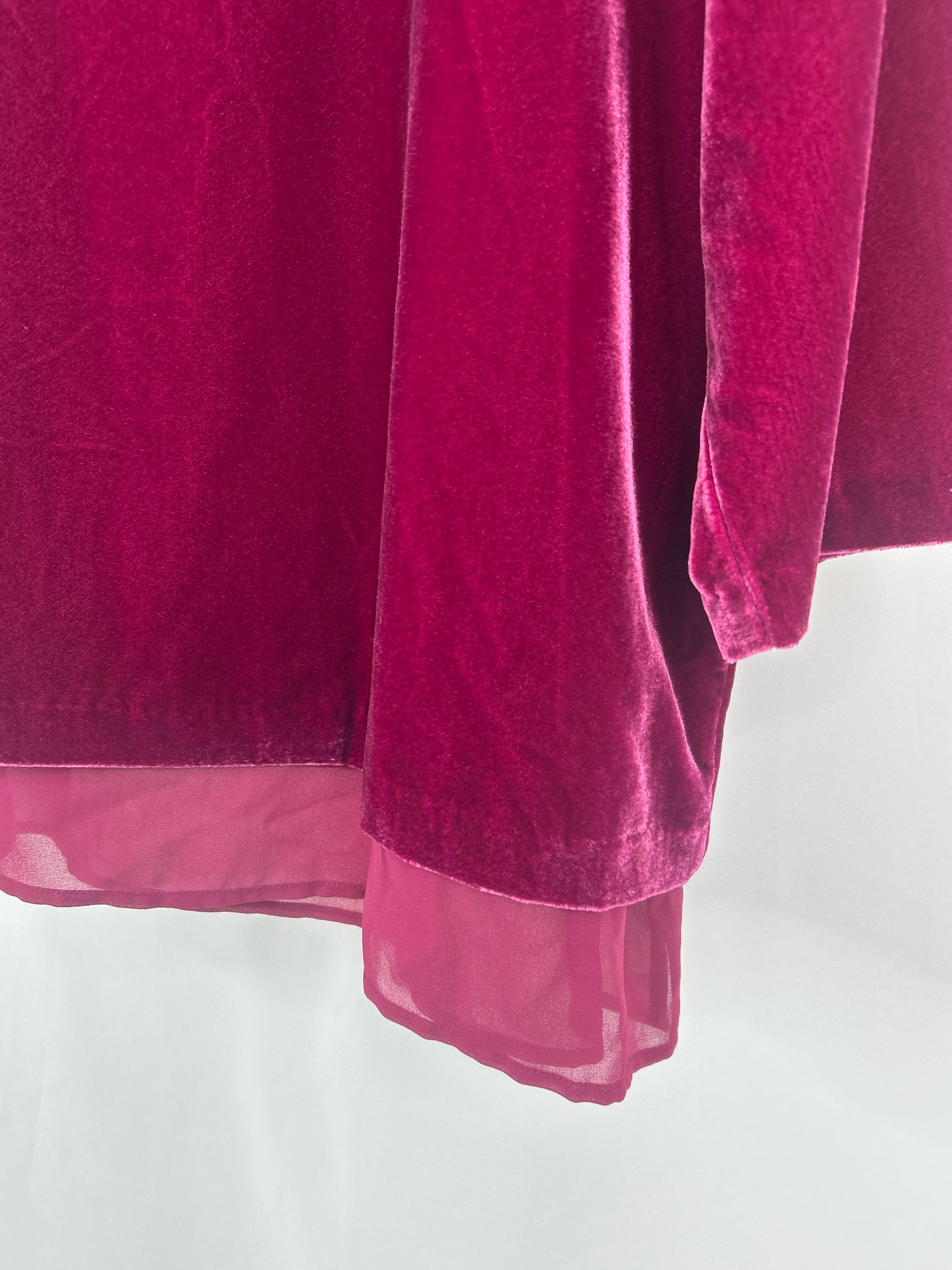 SOFT SURROUNDINGS Size XL Fuschia Women Tunic