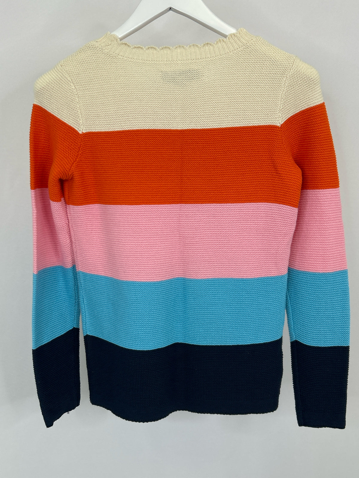 LOFT Size XS ORANGE AND PINK Women Sweater