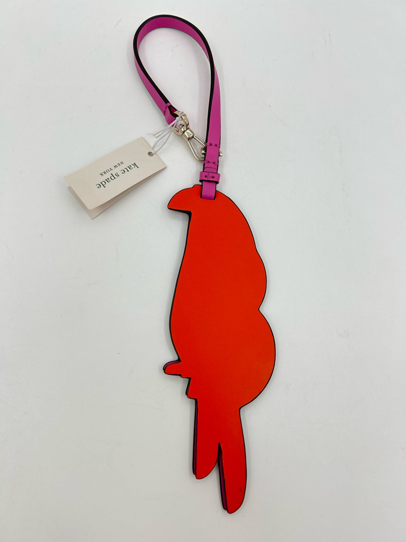 KATE SPADE Pink and Orange Key Chain