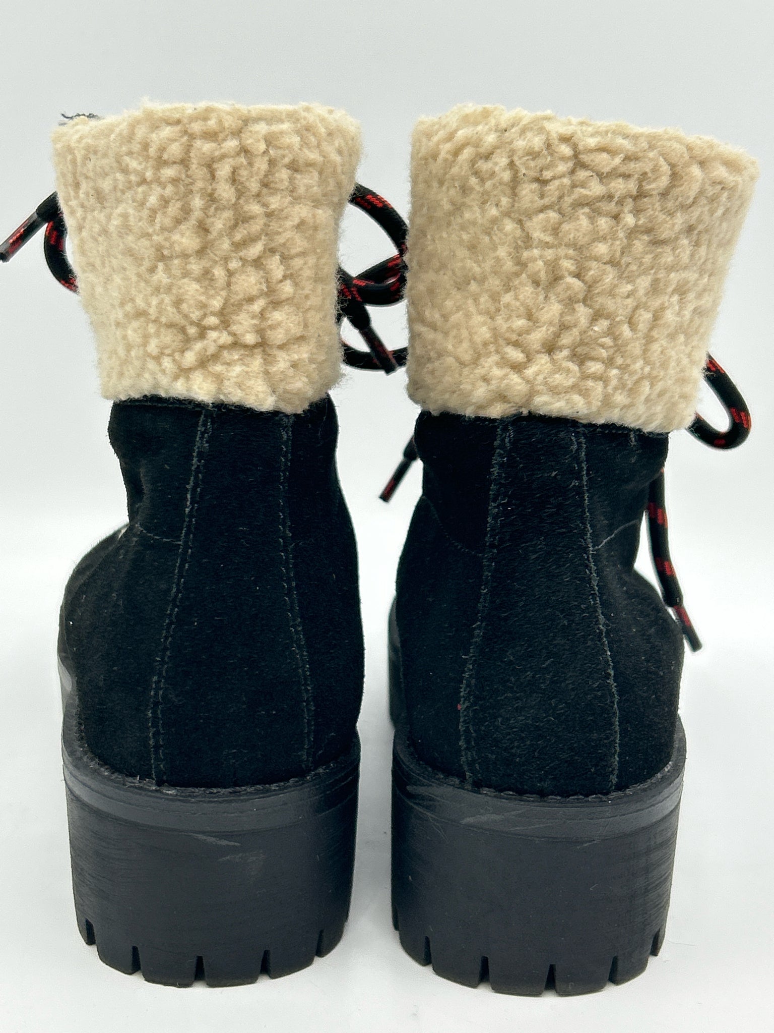 STEVE MADDEN Size 6.5M Black Women Booties