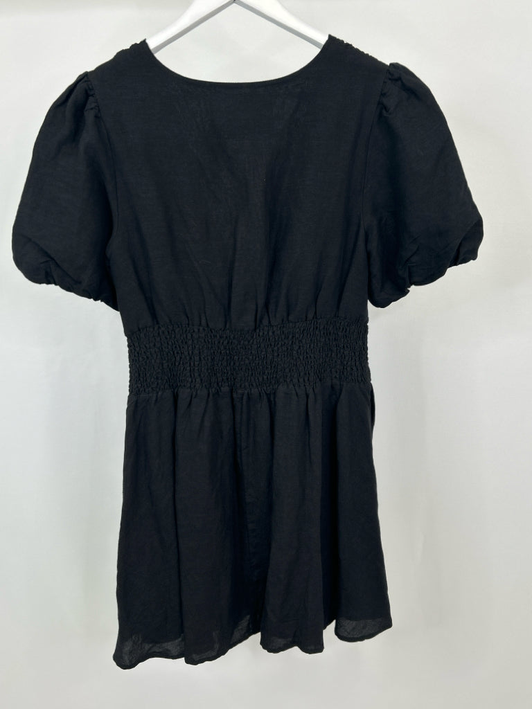 BY ANTHROPOLGIE Size L Black Dress