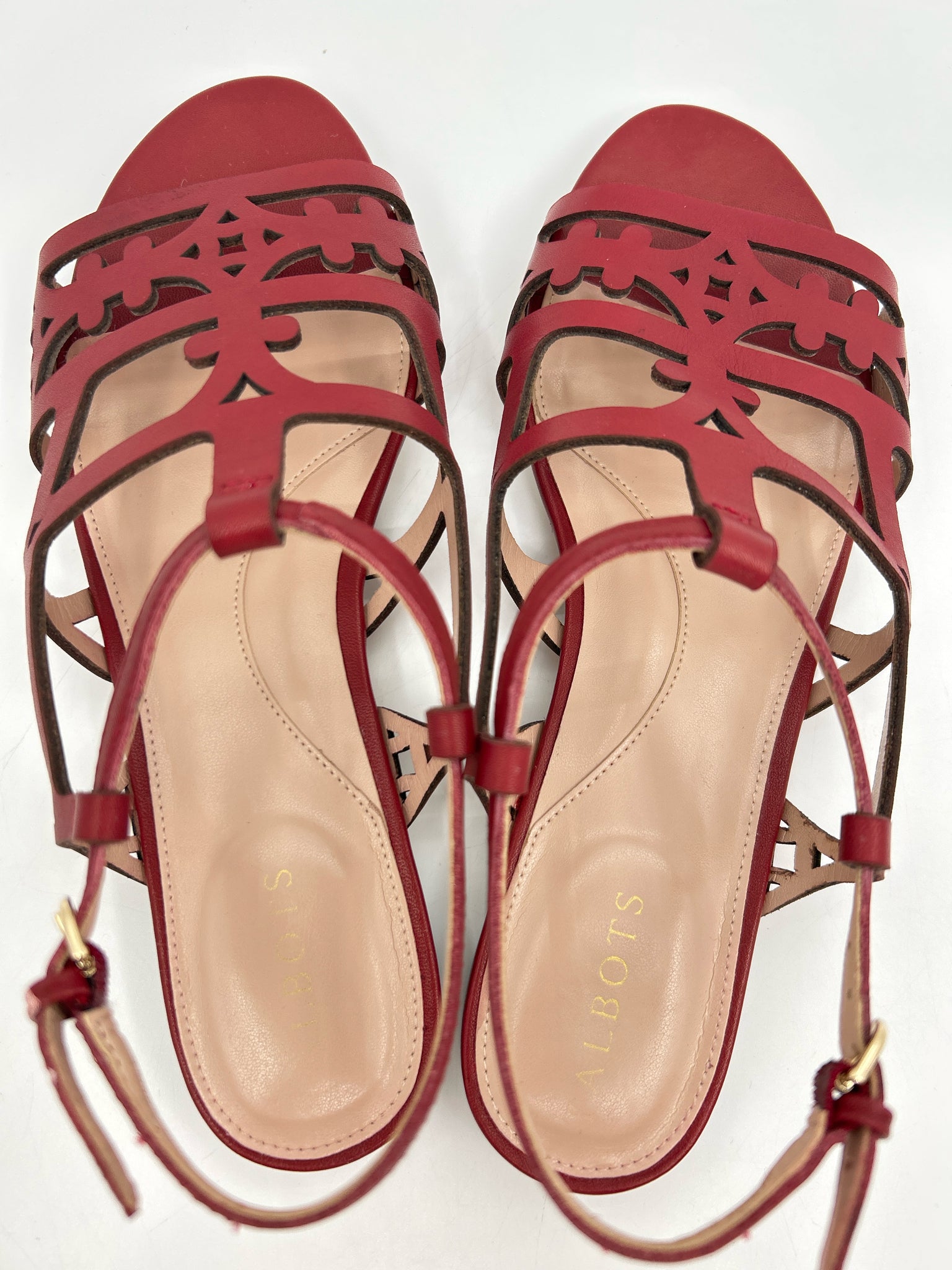 TALBOTS Size 8M DARK RED Women Sandal