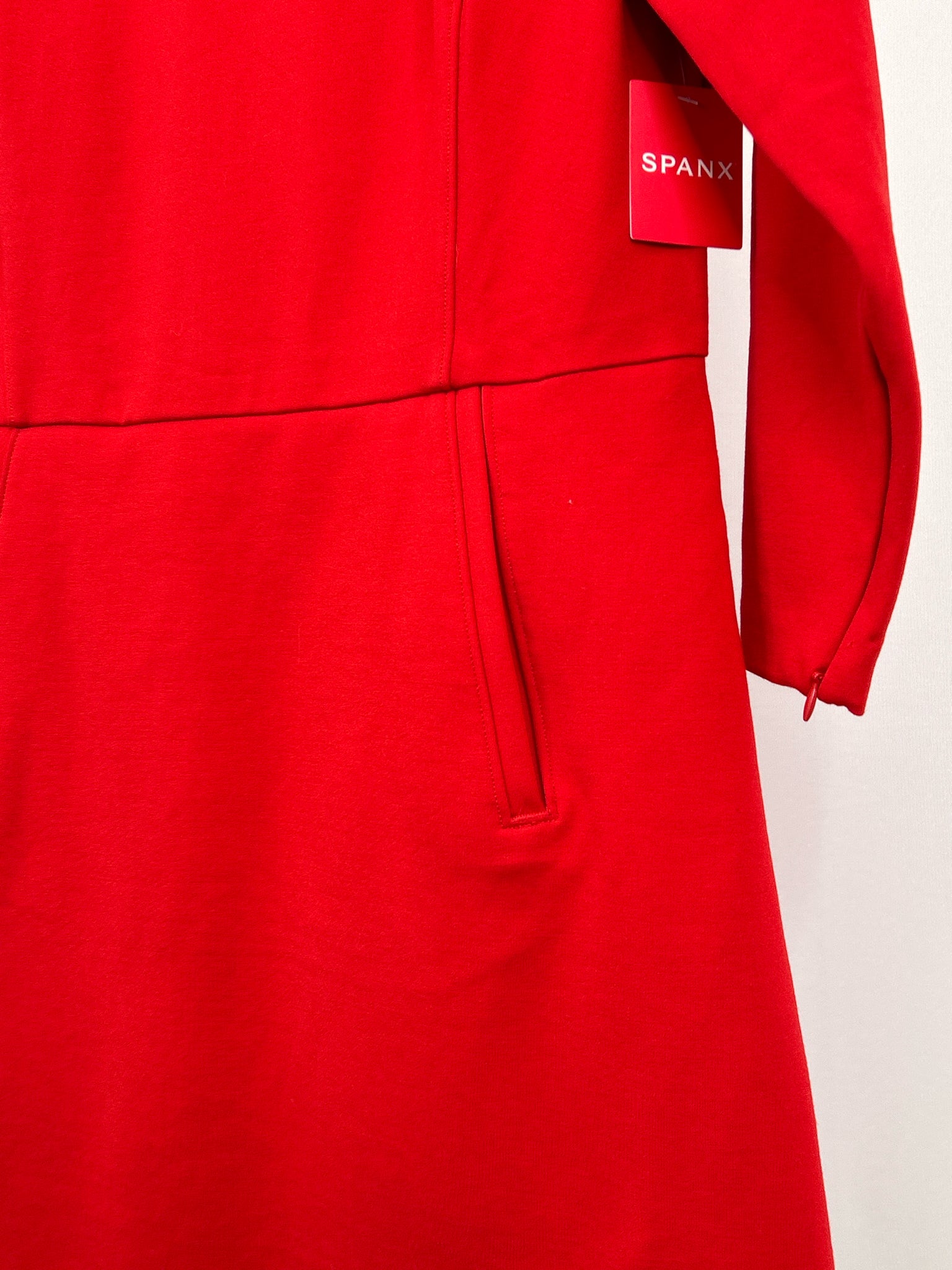 SPANX Size L Red Women Dress