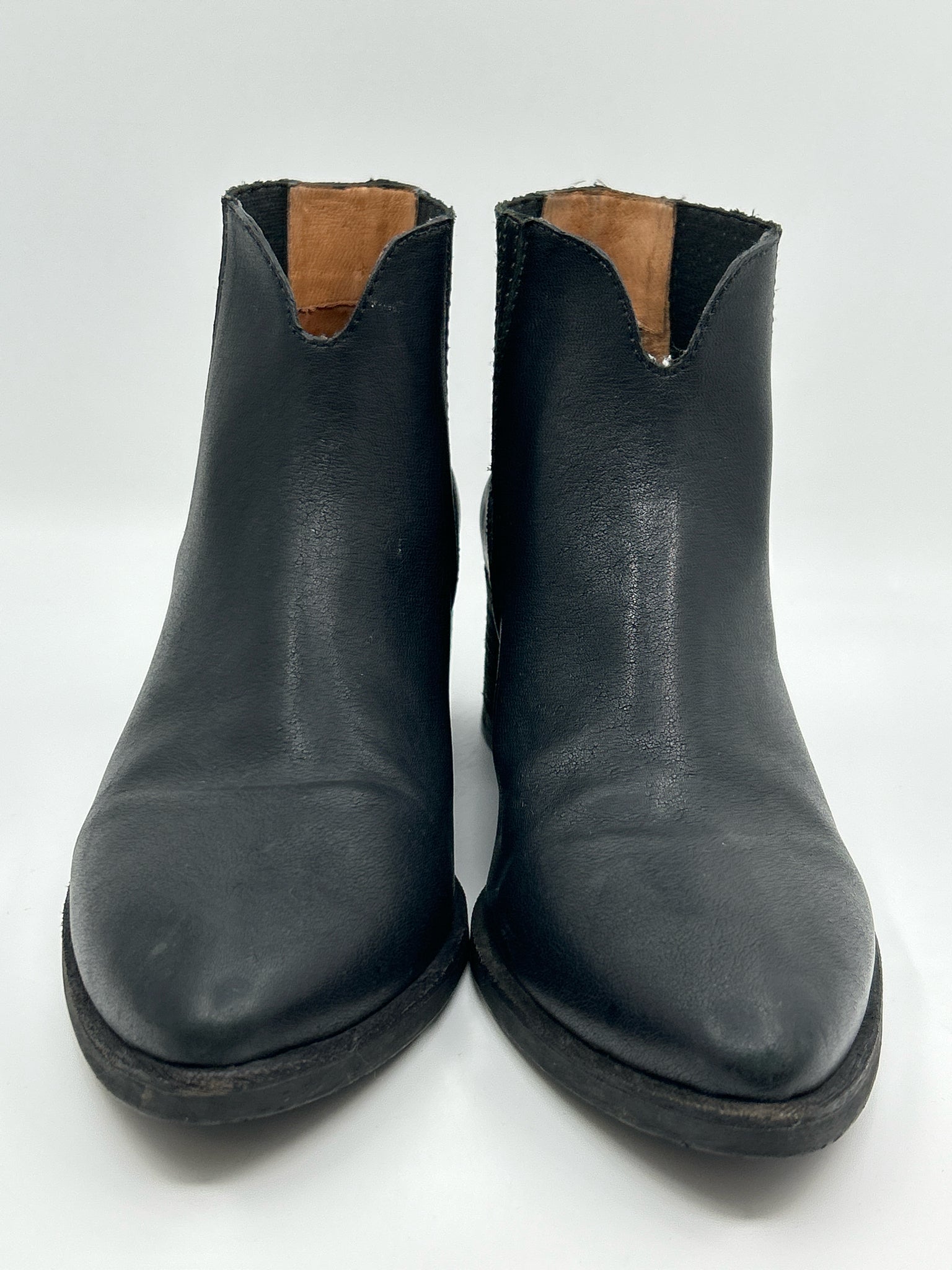 MADEWELL Size 10 Black Women Booties