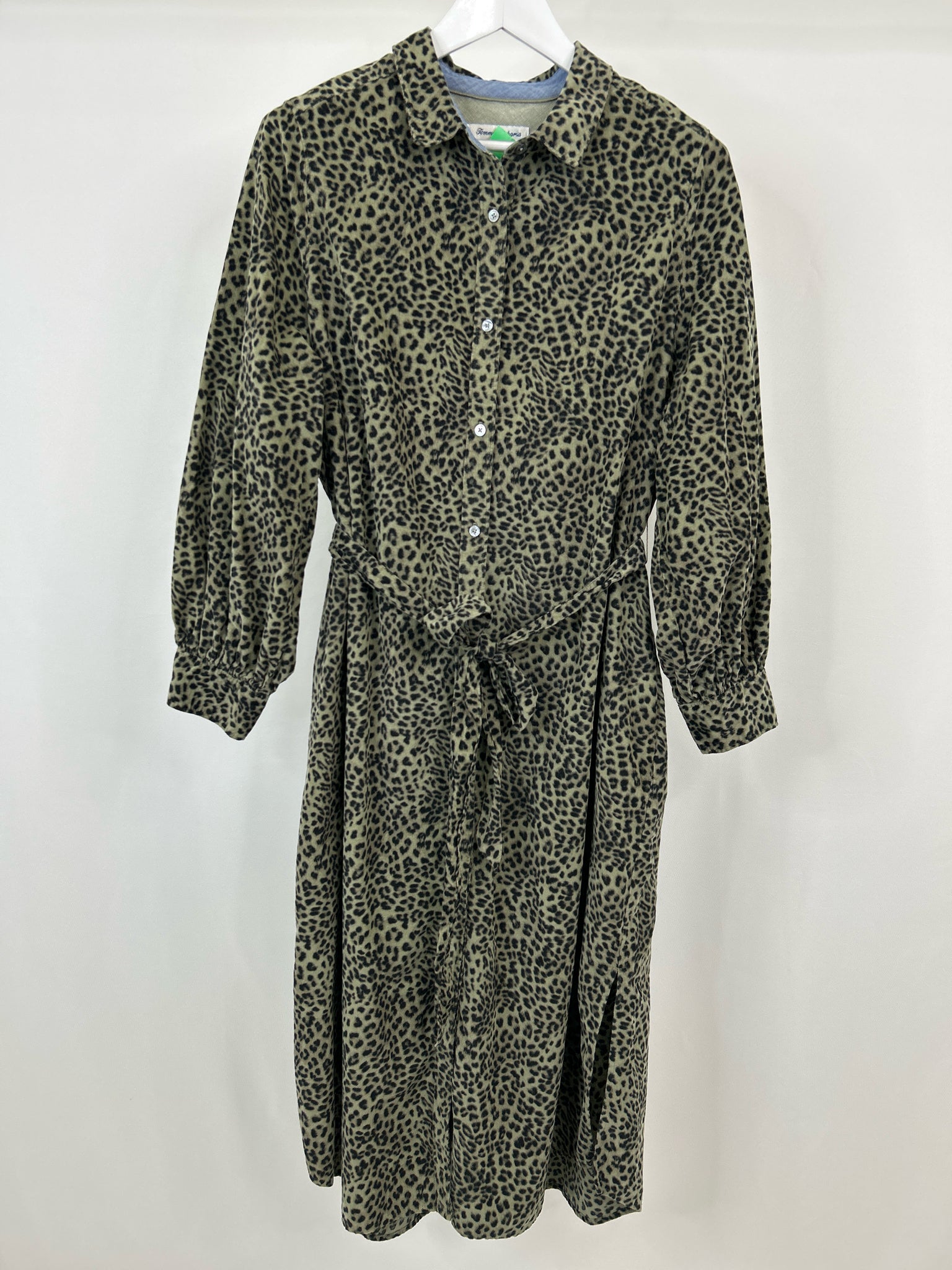 TOMMY BAHAMA Size XL OLIVE GREEN Women Dress