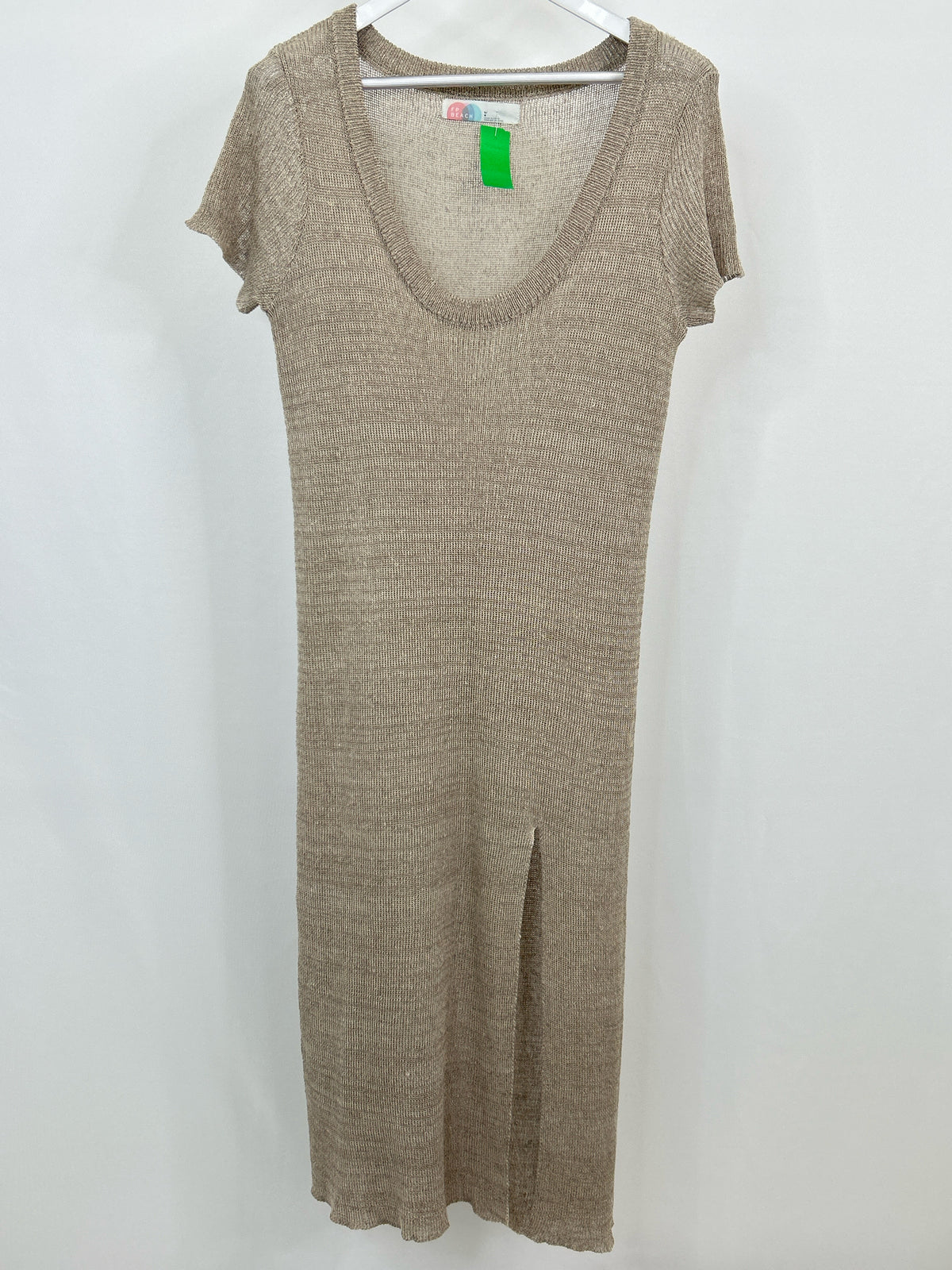 FP Beach Size L Beige Women Dress