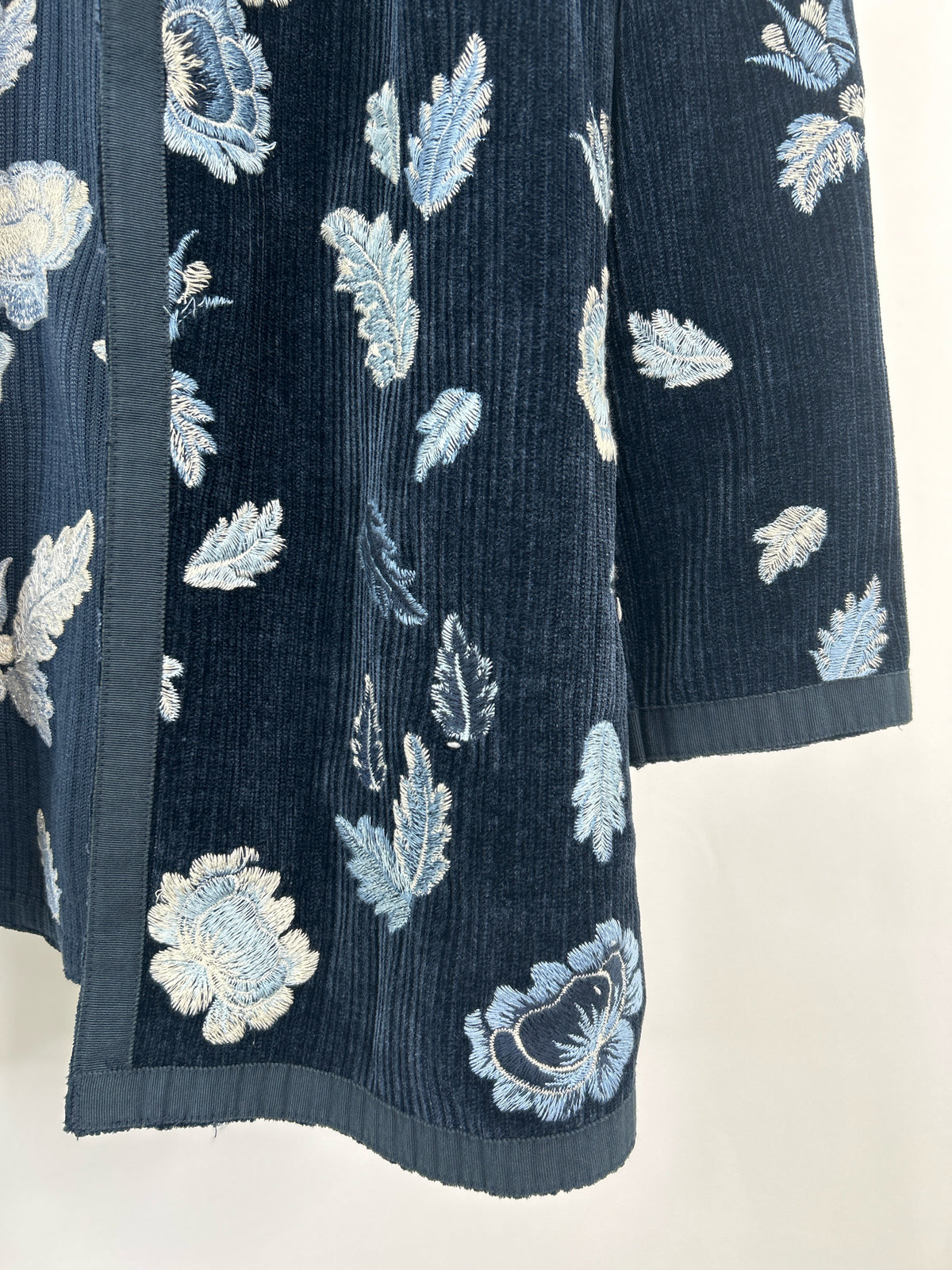 DRIFTWOOD Size L Blue floral Women Jacket