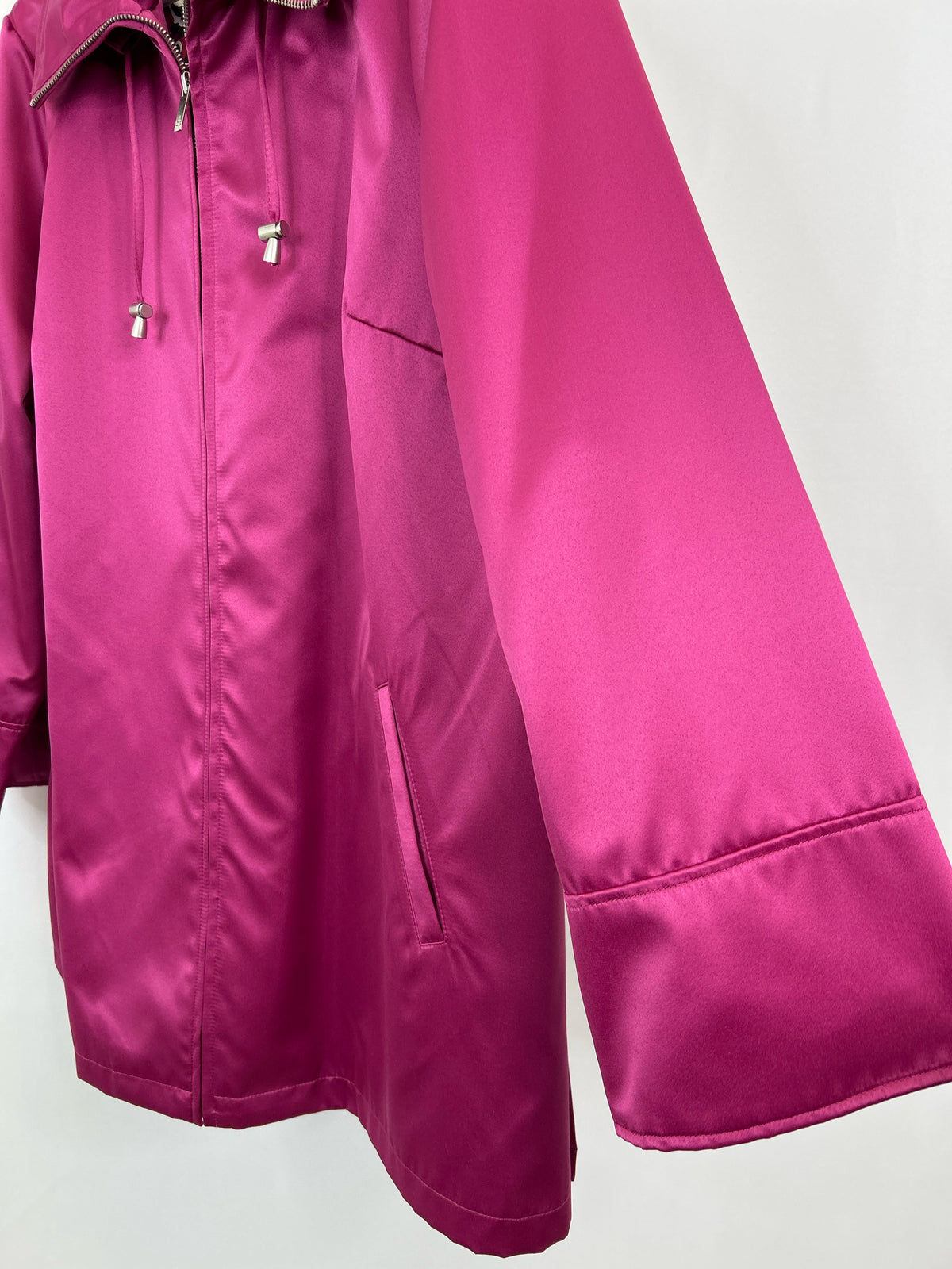 Dennis by Dennis Basso Size XL Pink Women Raincoat