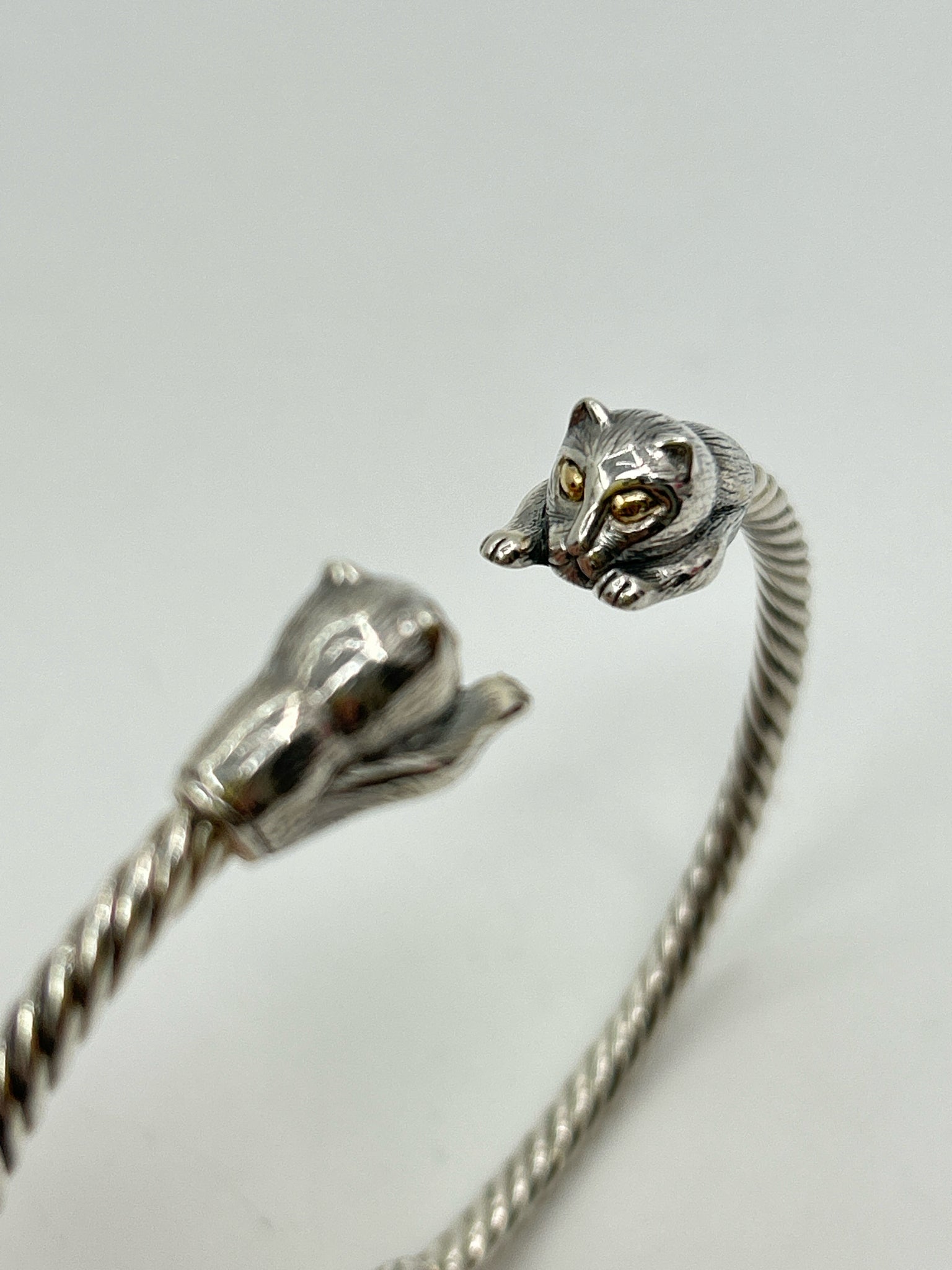 Samuel B. 925 Sterling Silver & 18K Bracelet