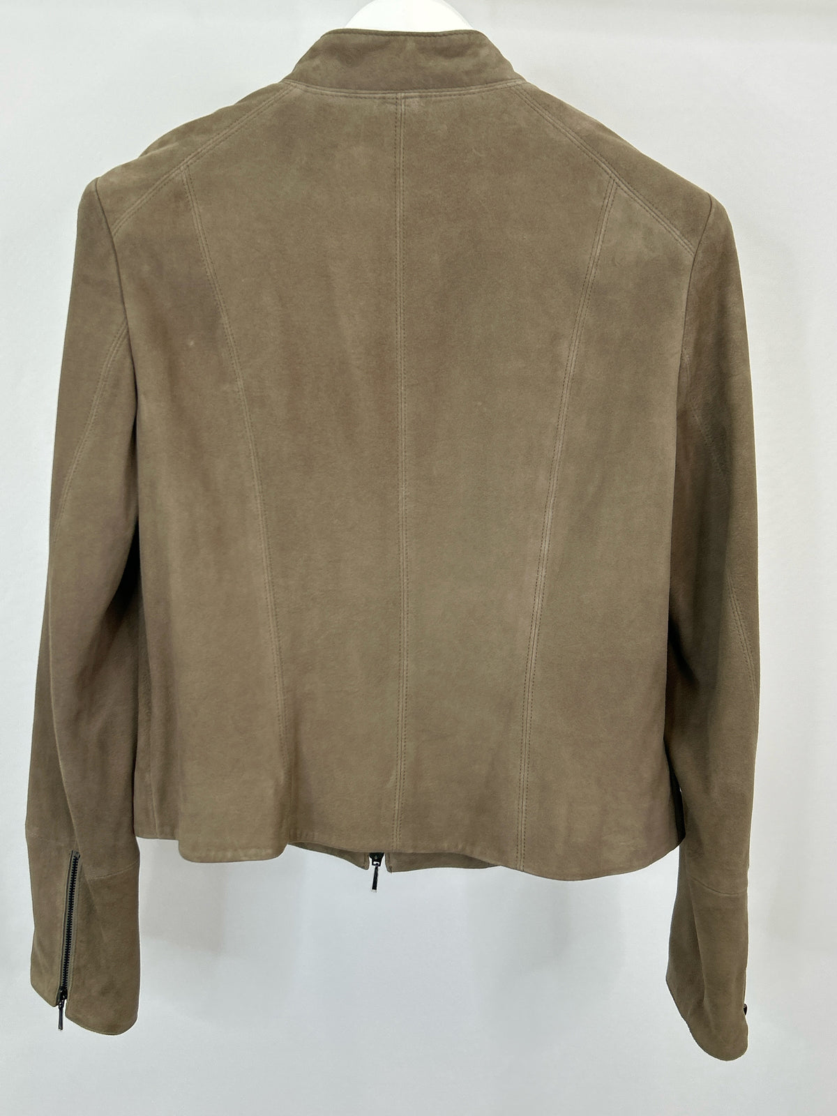 ETCETERA Size 10 Taupe Women Jacket