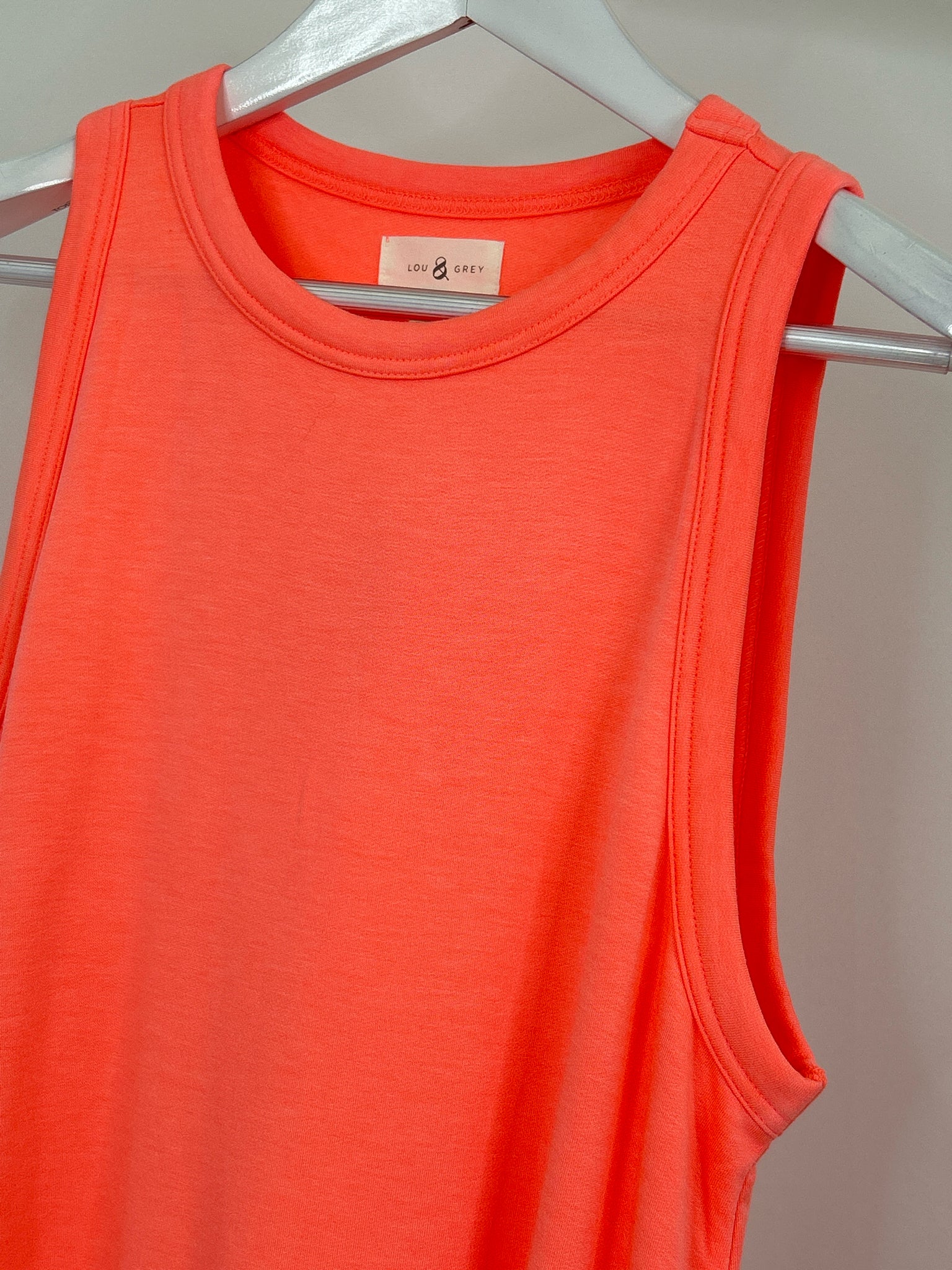 LOU & GREY Size L Coral Women Dress