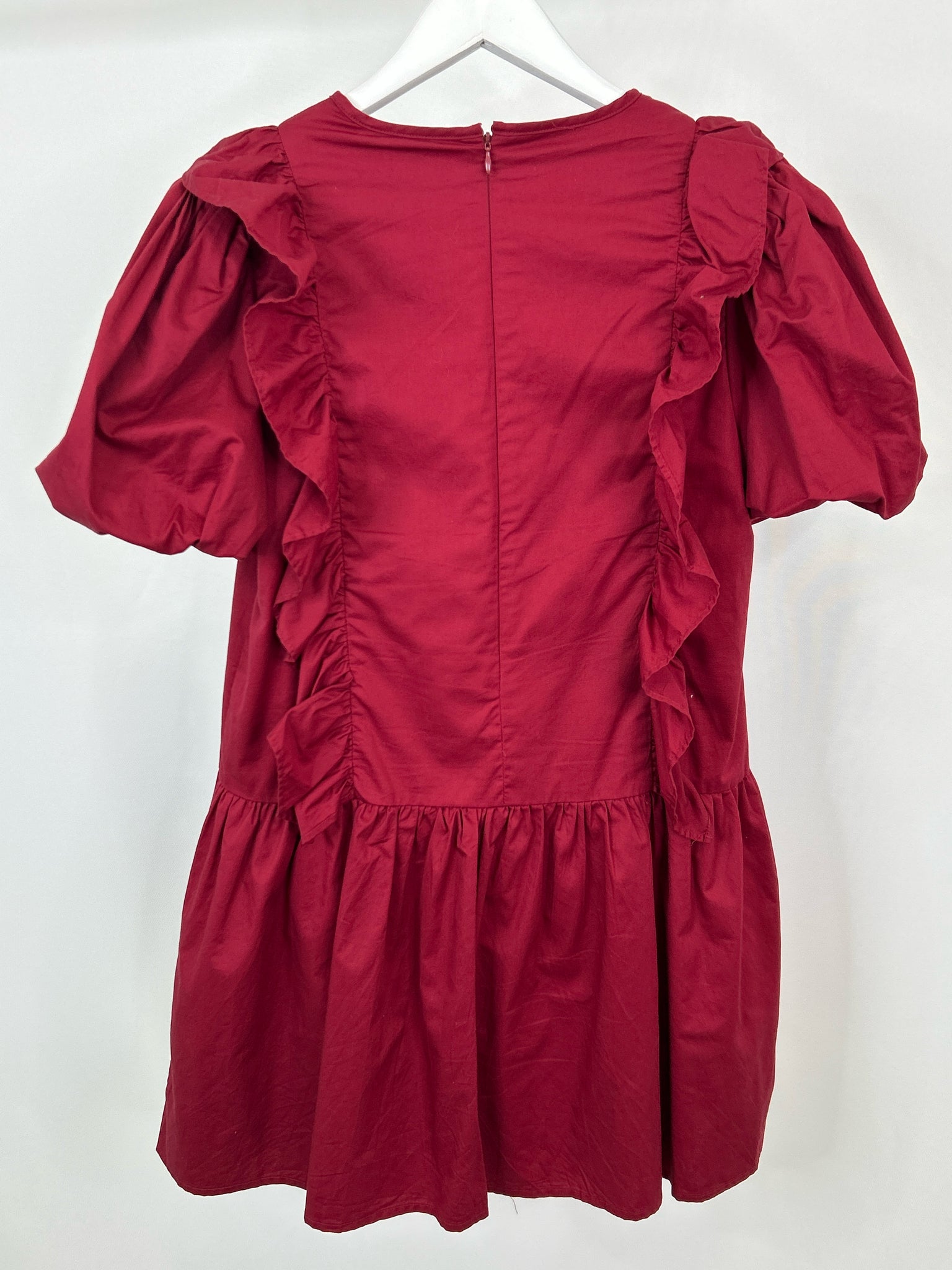 TCEC Size M DARK RED Women Dress