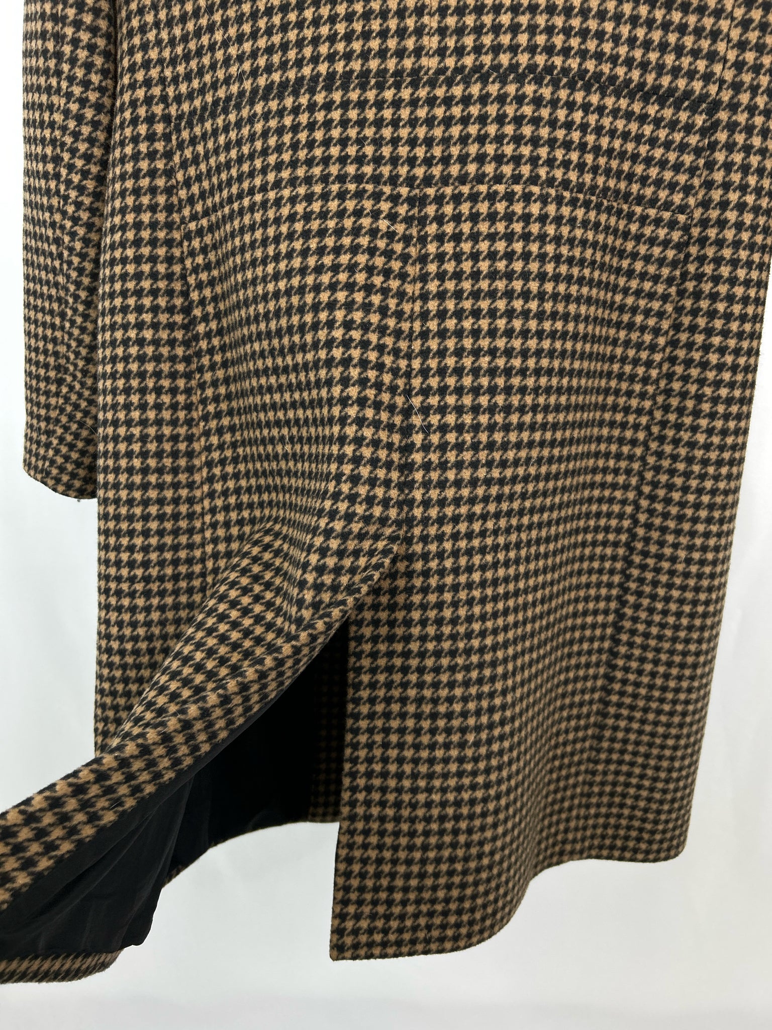 ANN TAYLOR Size L BEIGE AND BLACK Women Coat