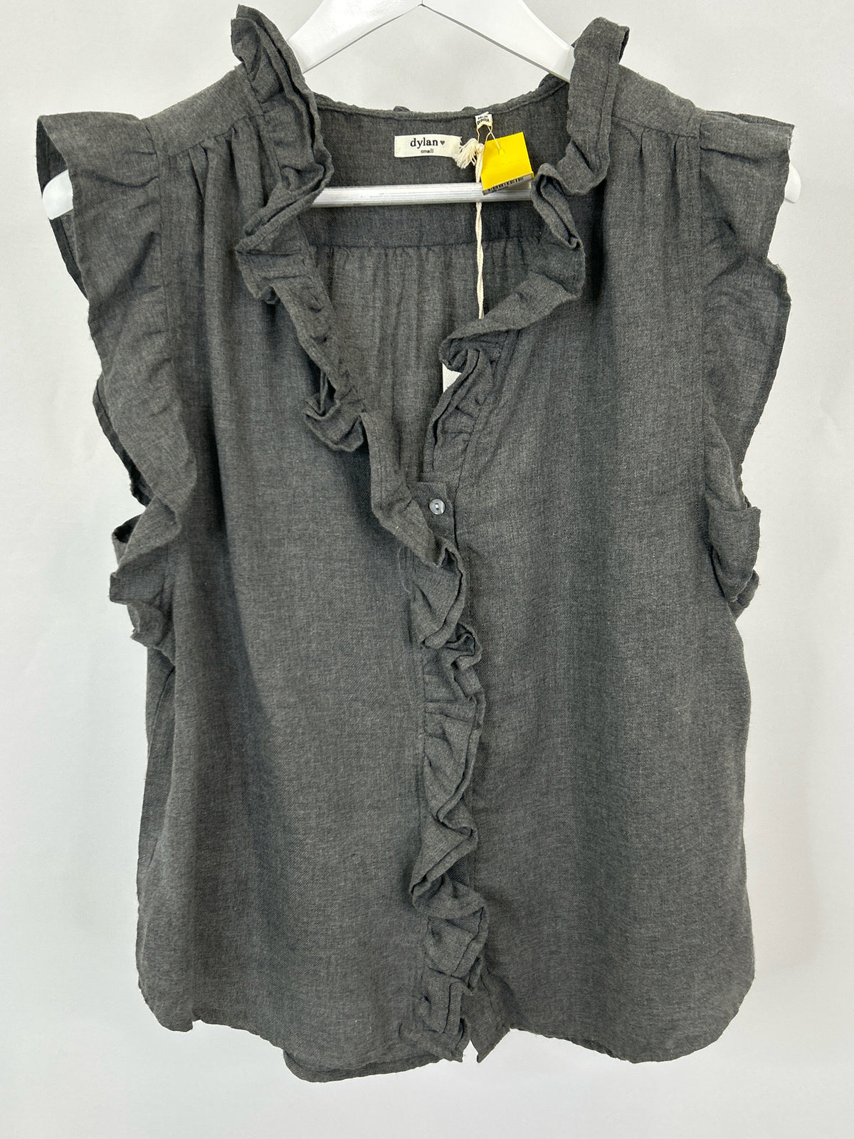 DYLAN Size S Gray Women Top
