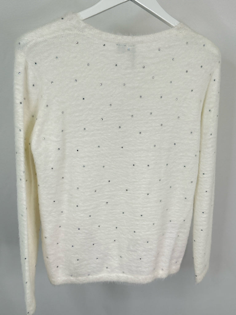 ETHYL Women Size M White Sweater