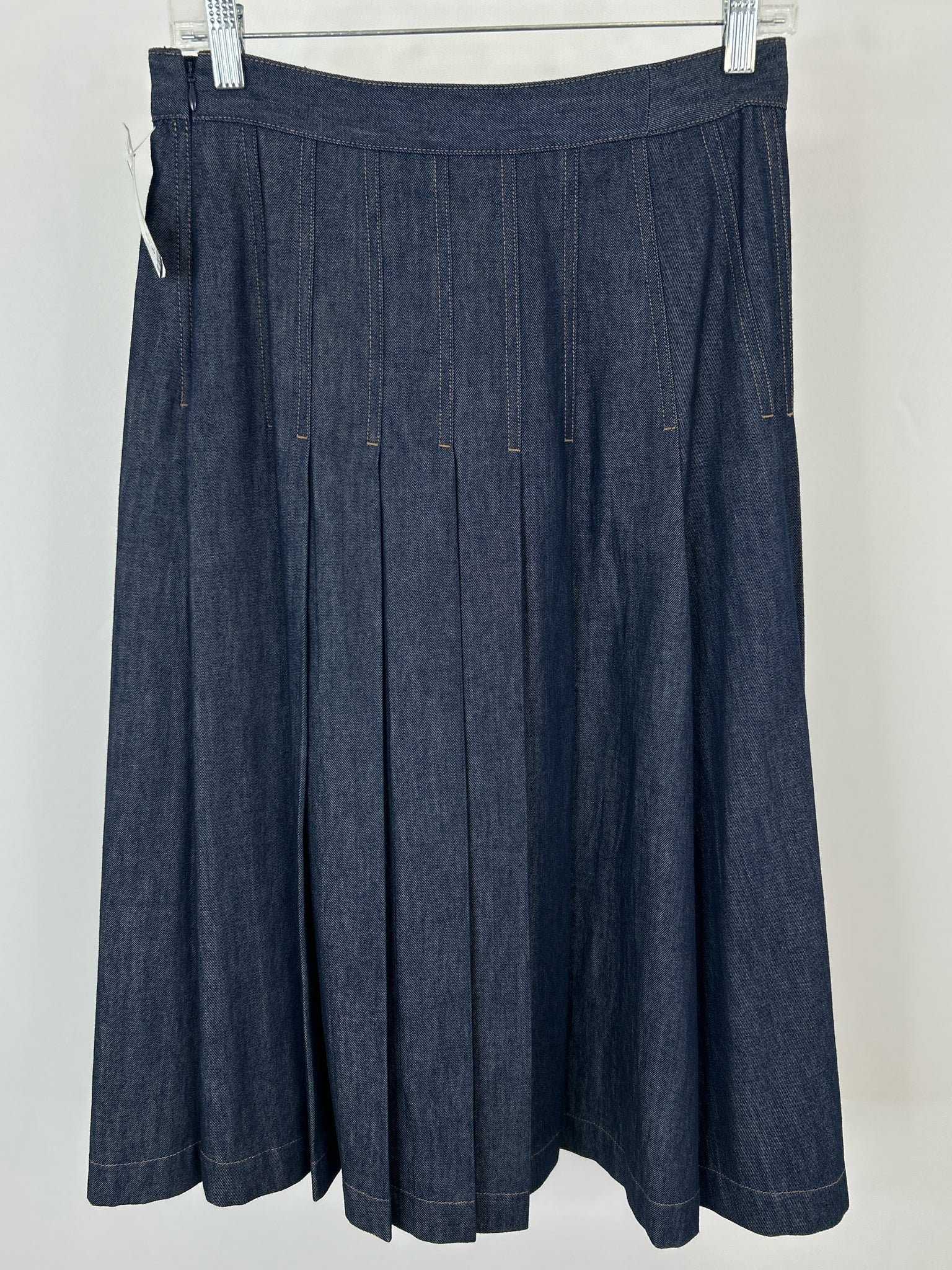 BABATON Size 6 BLUE DENIM Women Skirt