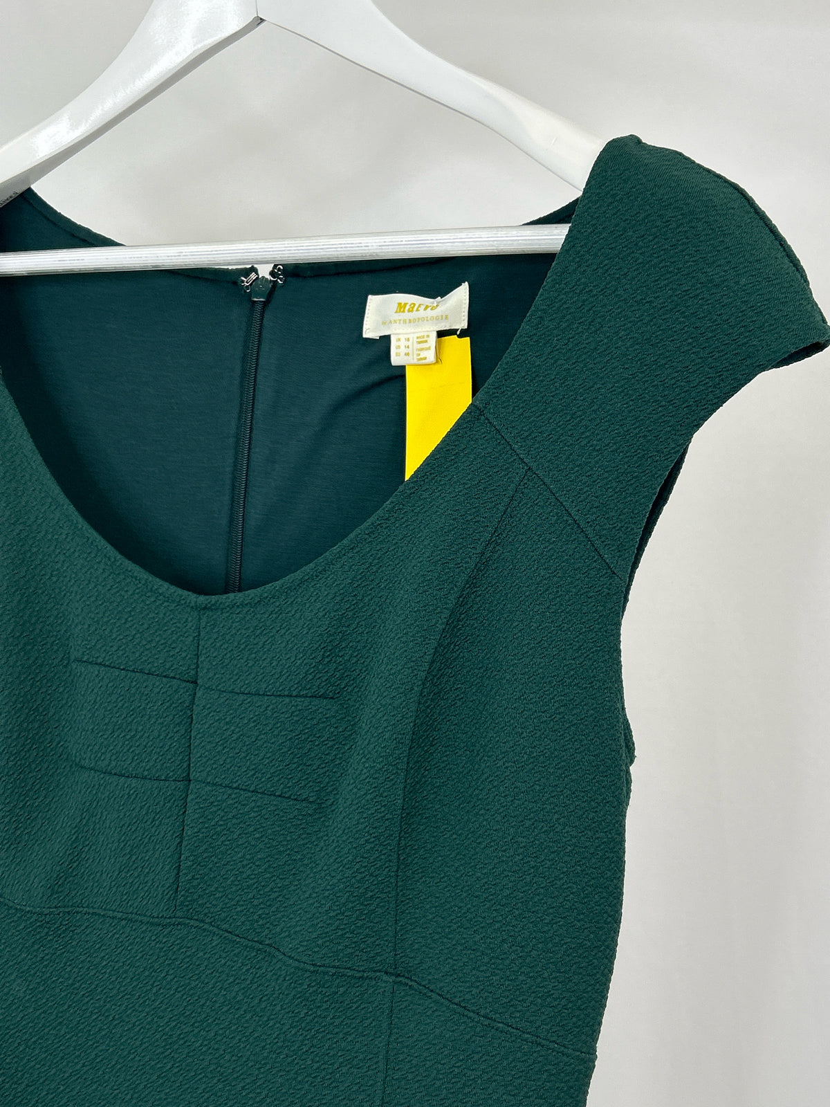 MAEVE Size 14 Dark Green Women Dress