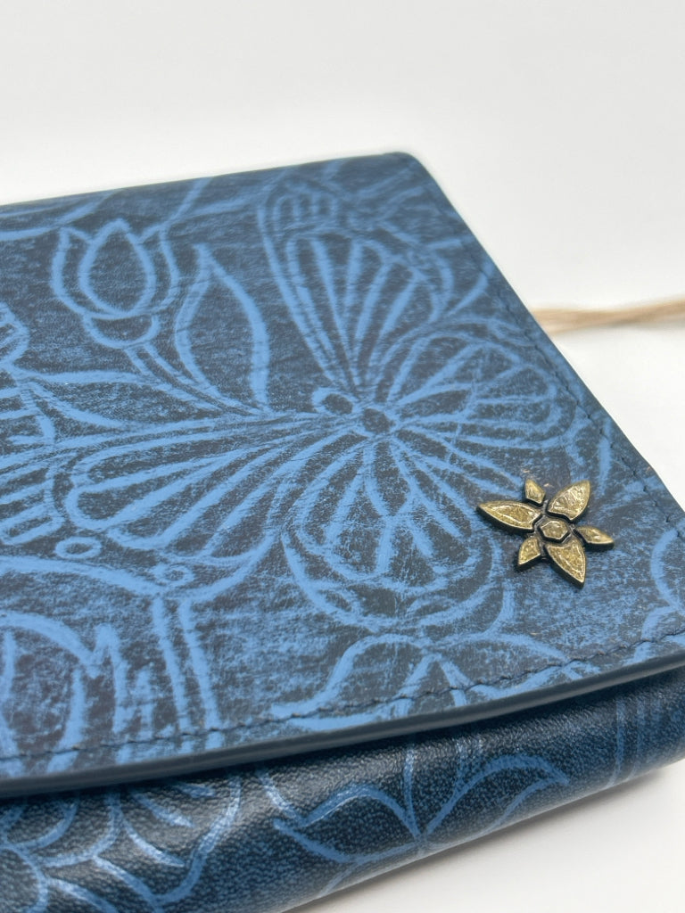 ANUSCHKA Blue Women's Wallet