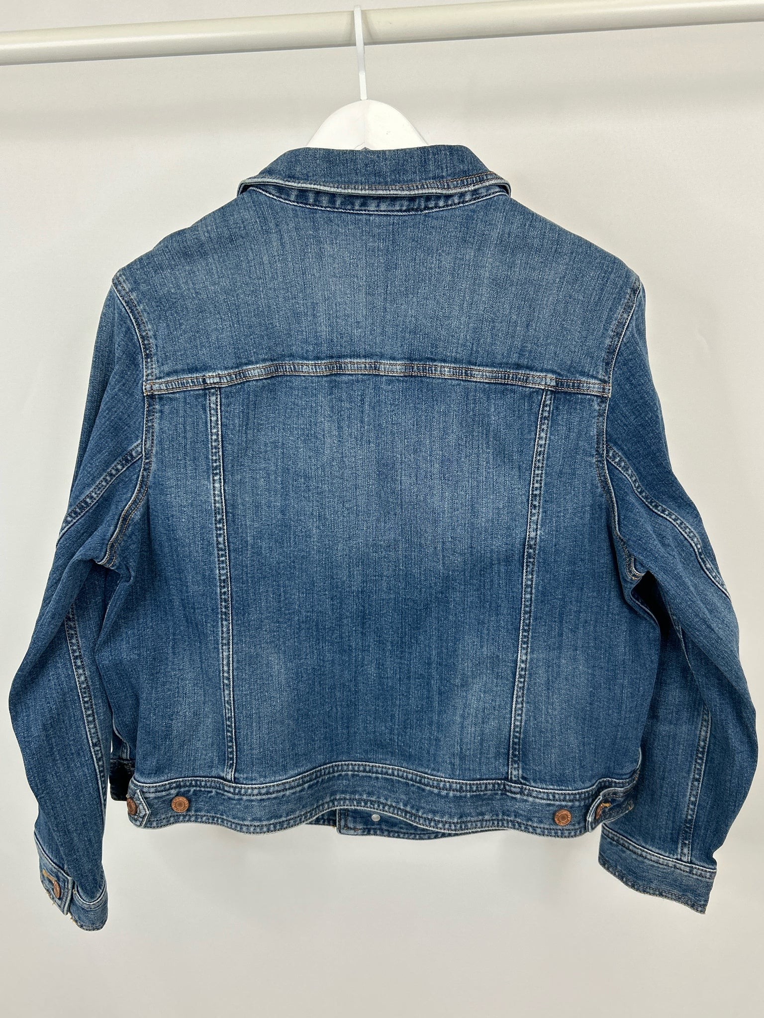 TALBOTS NWT Size 1X Blue Denim Women Jacket NWT