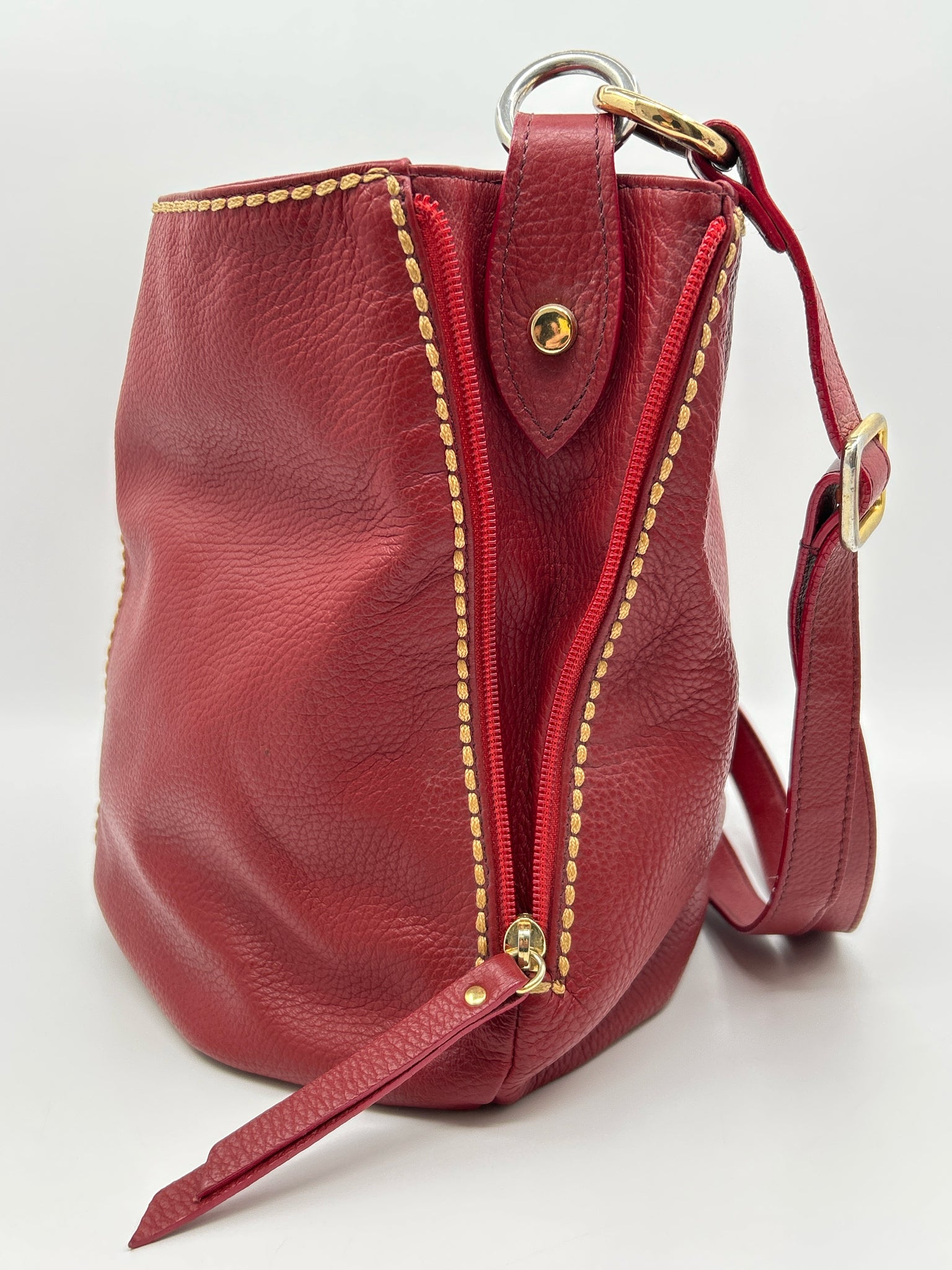 PLINIO VISONA Red Women Purse