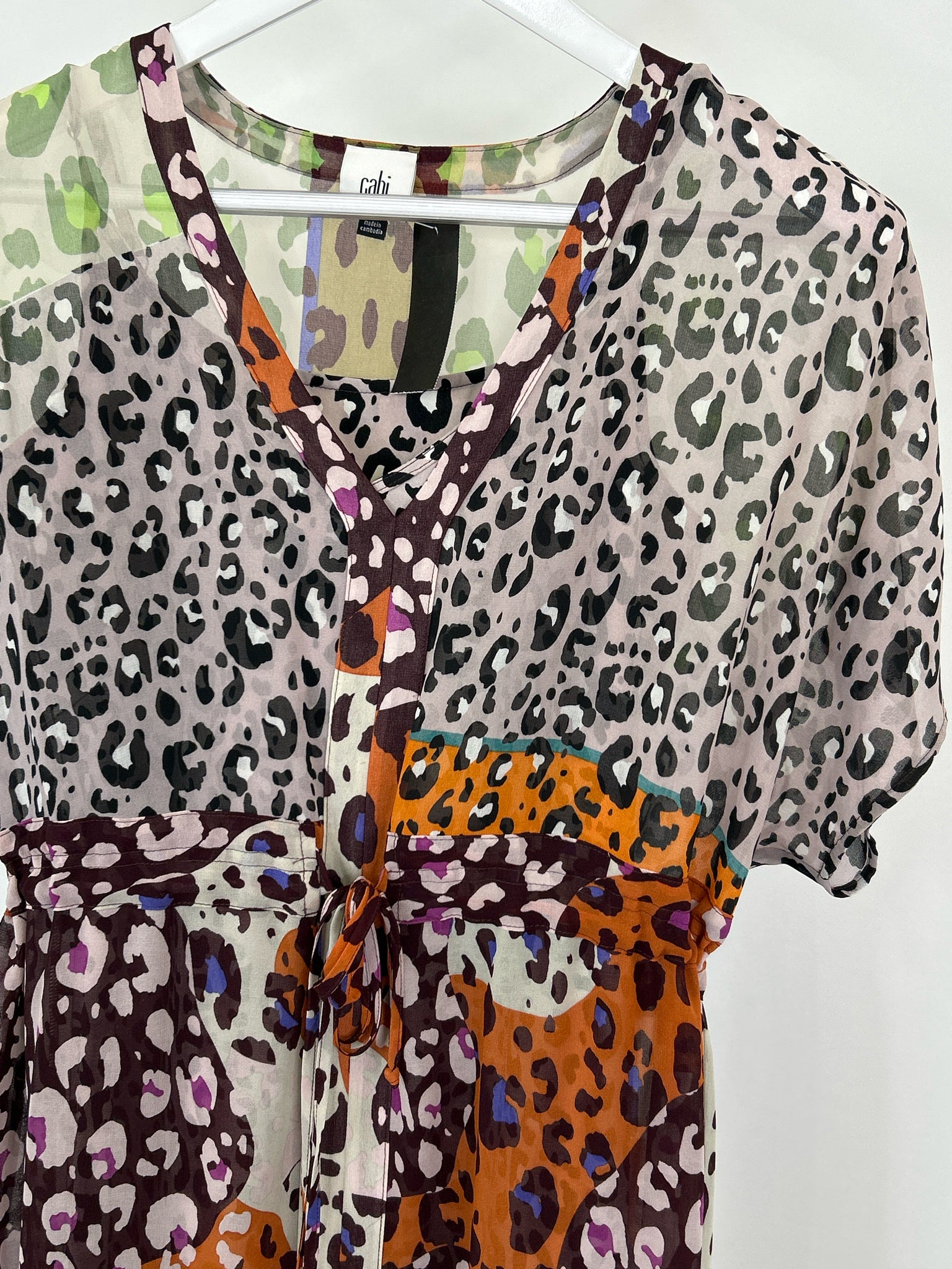 CABI Size XS Multi-Color Women Dress