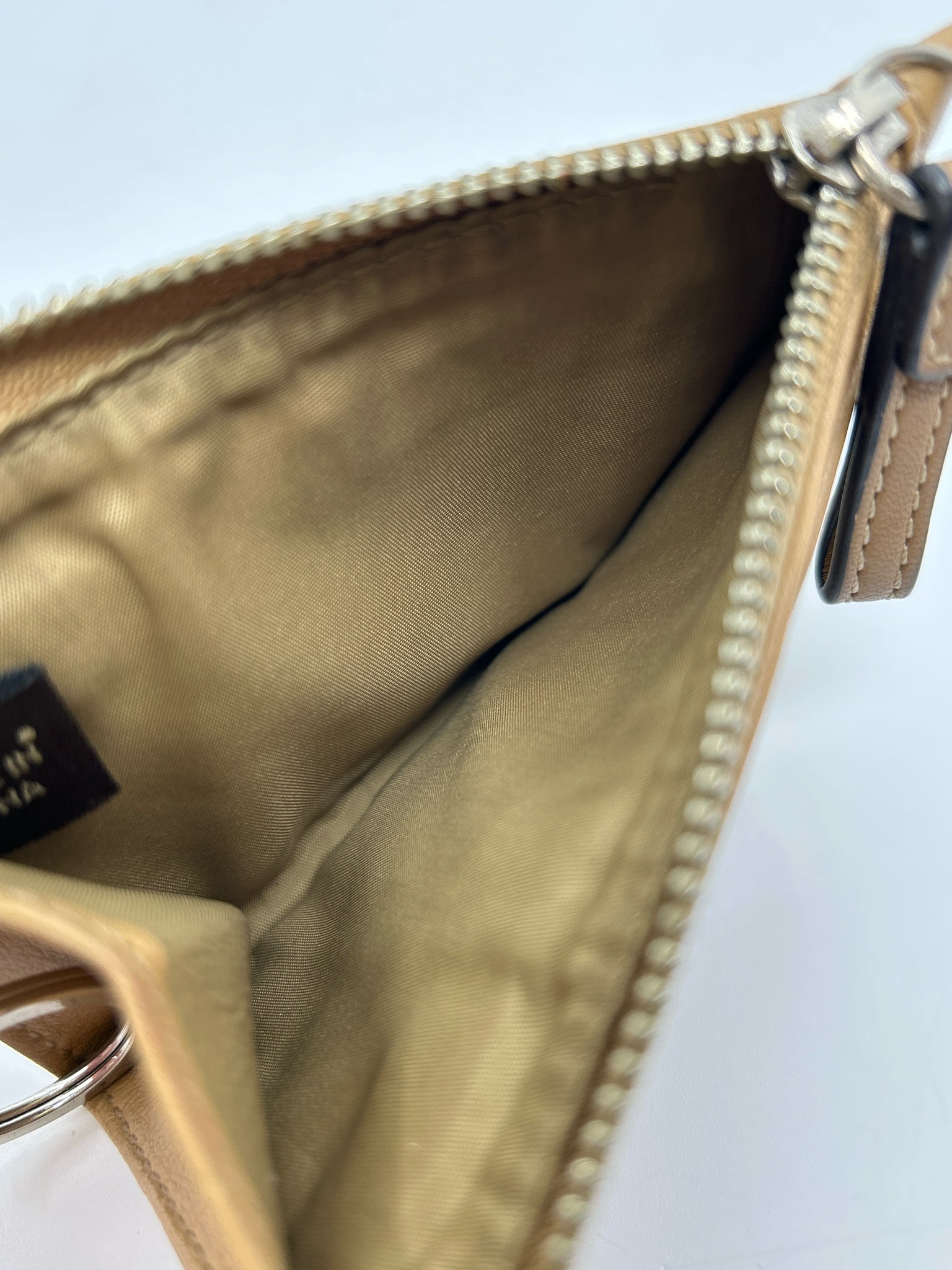 COACH Tan Key Chain