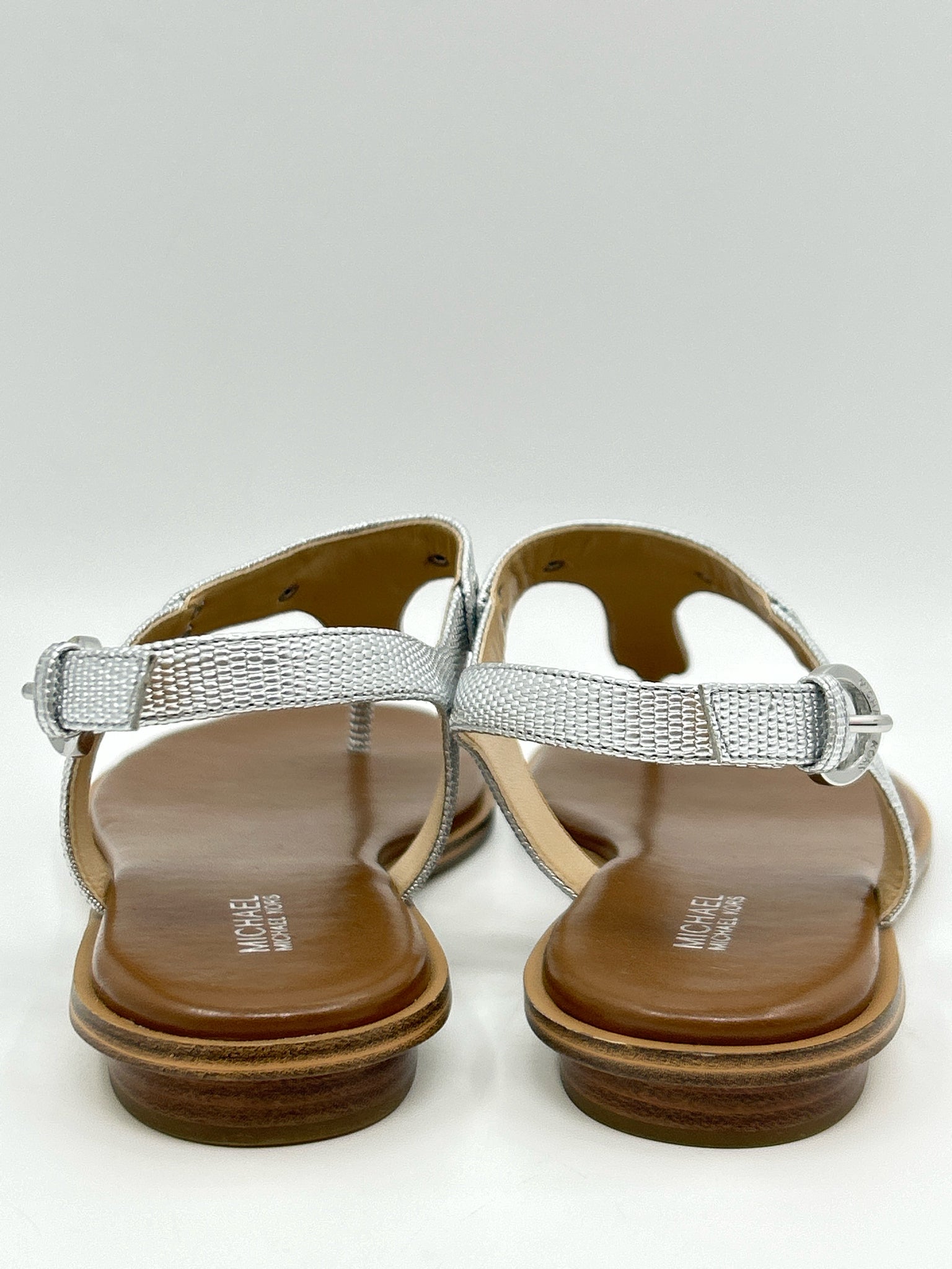 MICHAEL MICHAEL KORS Size 8M Silver Women Sandal
