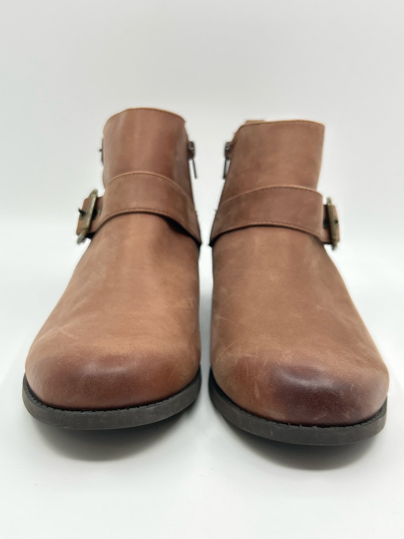 VIONIC Size 11 Brown Women Booties