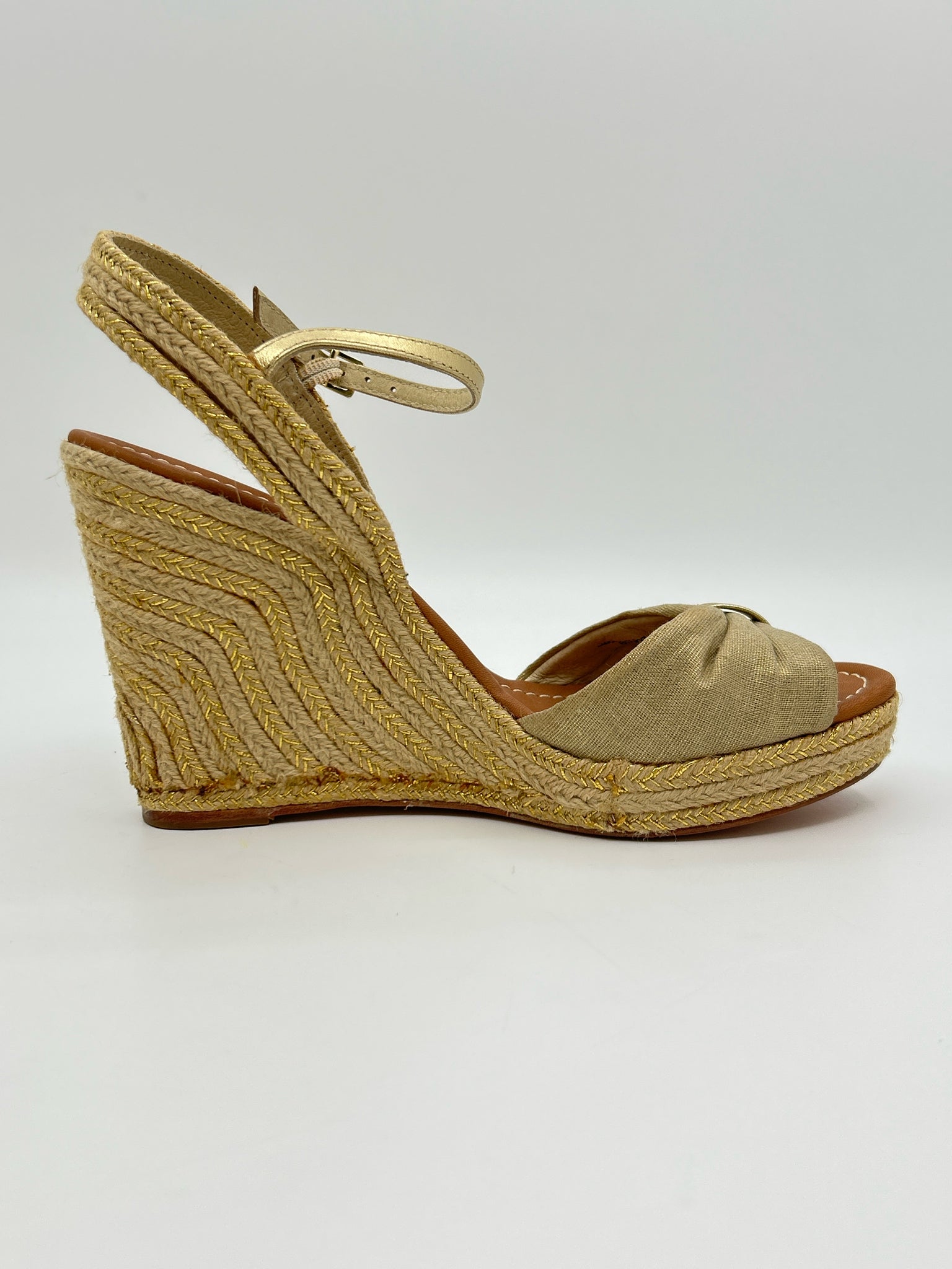 KATE SPADE Size 8.5M Gold Women Sandal