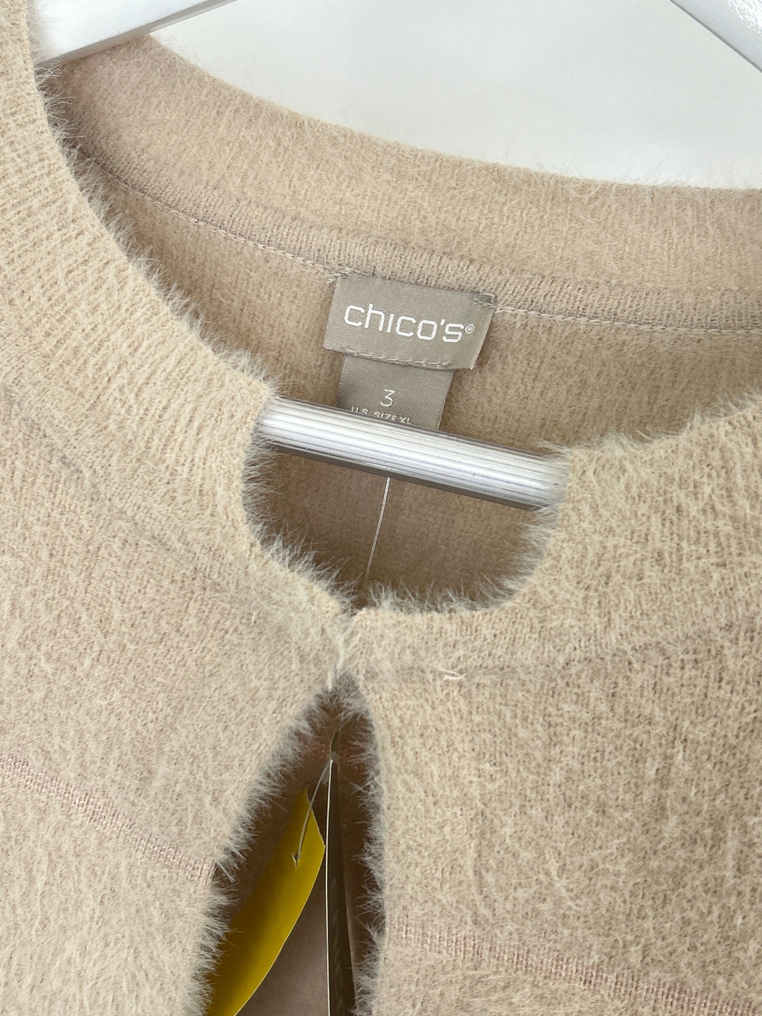 CHICO'S Size XL Pink Women Cardigan