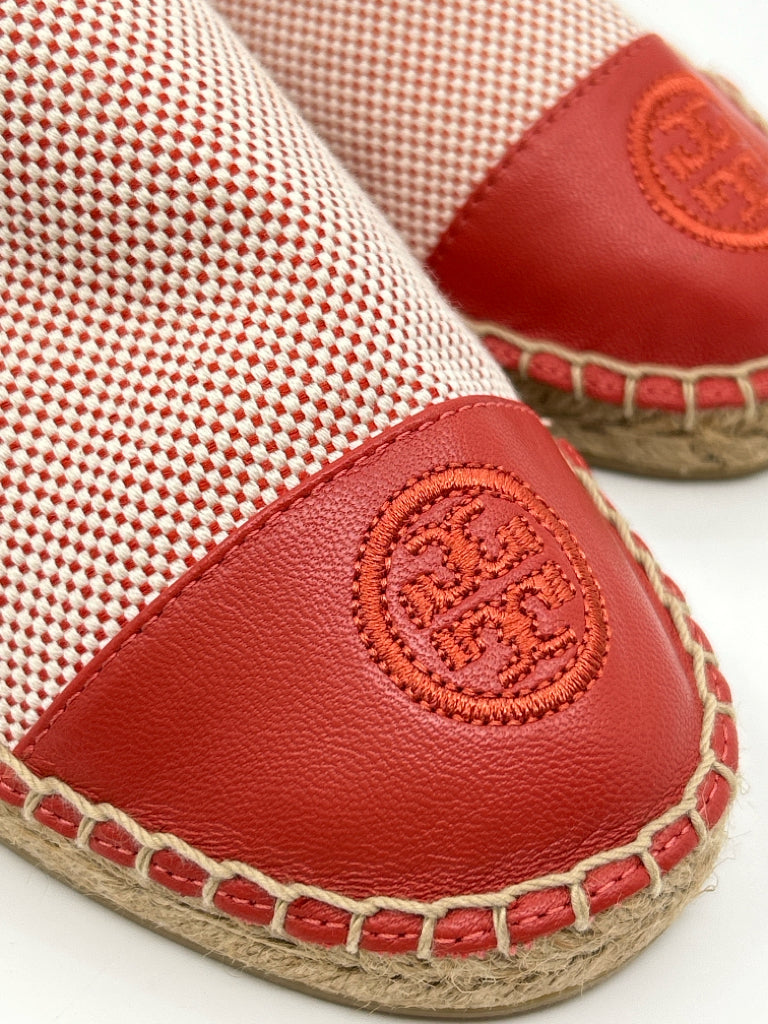 TORY BURCH NIB Women Size 10 Rust Colorblock Flats