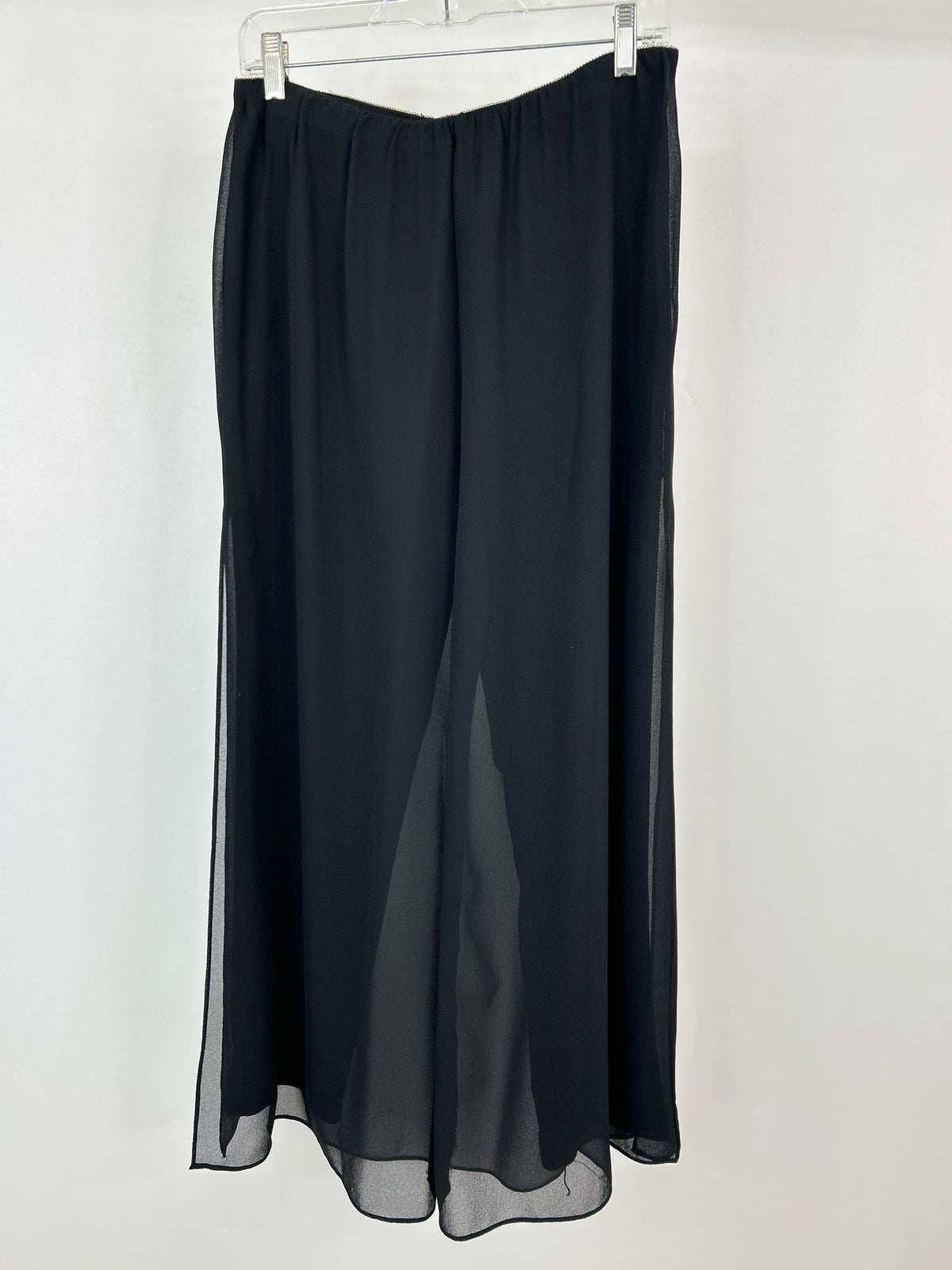ALEX EVENINGS Size MP Black Women Pants