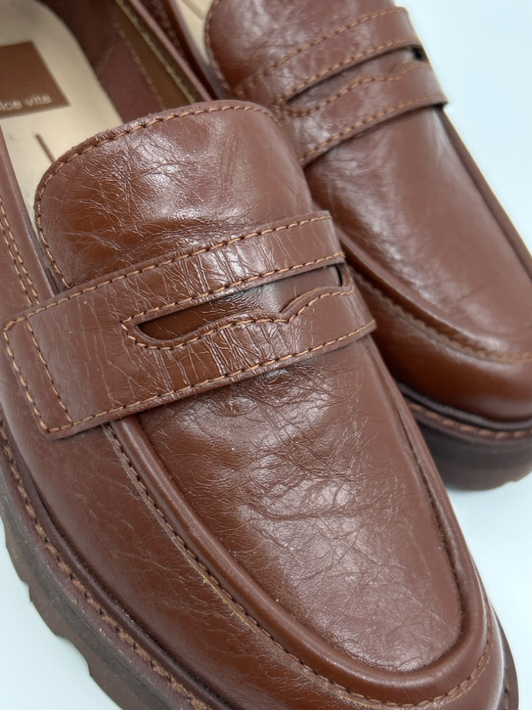 DOLCE VITA Size 7.5 Brown Women's Loafer