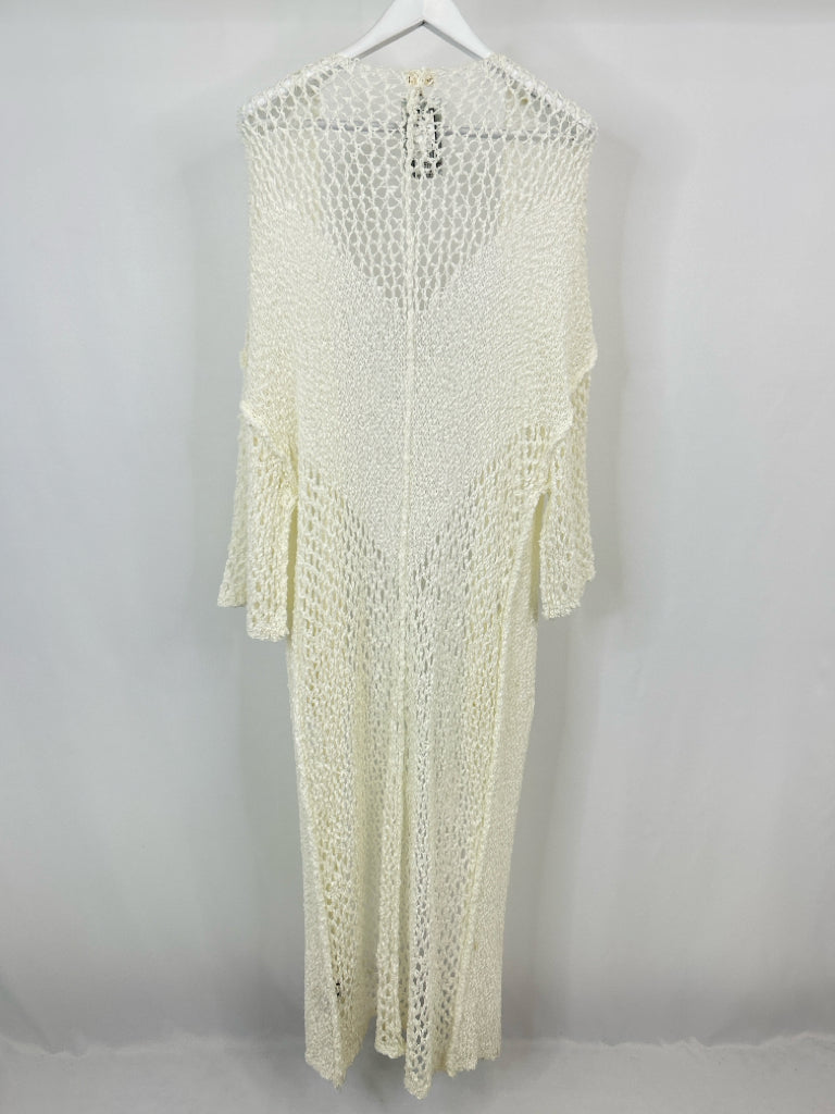 POL Size M White Women's Cardigan NWT