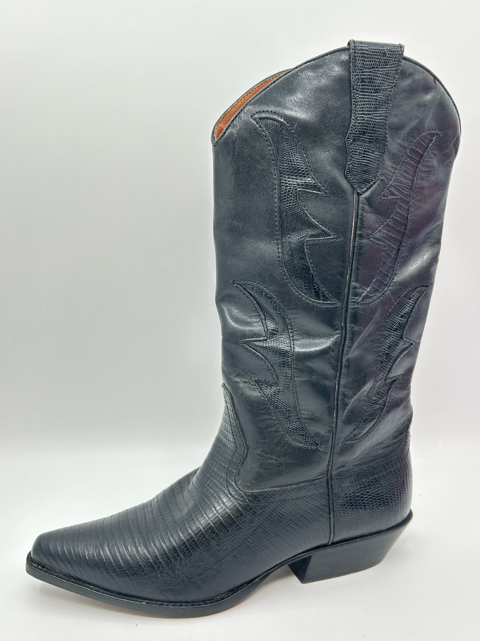 HUNT CLUB Size 8M Black Women Boots