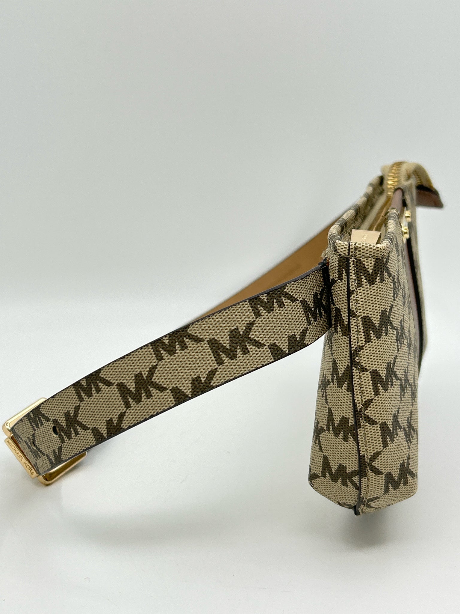 MICHAEL KORS BEIGE AND BROWN Women Purse