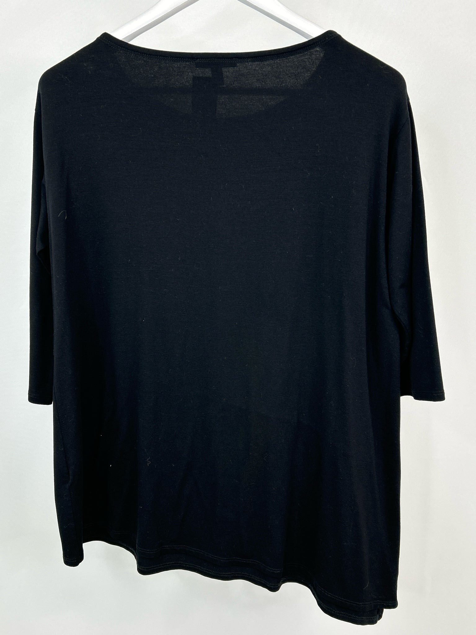 EILEEN FISHER Size M Black Women Tunic