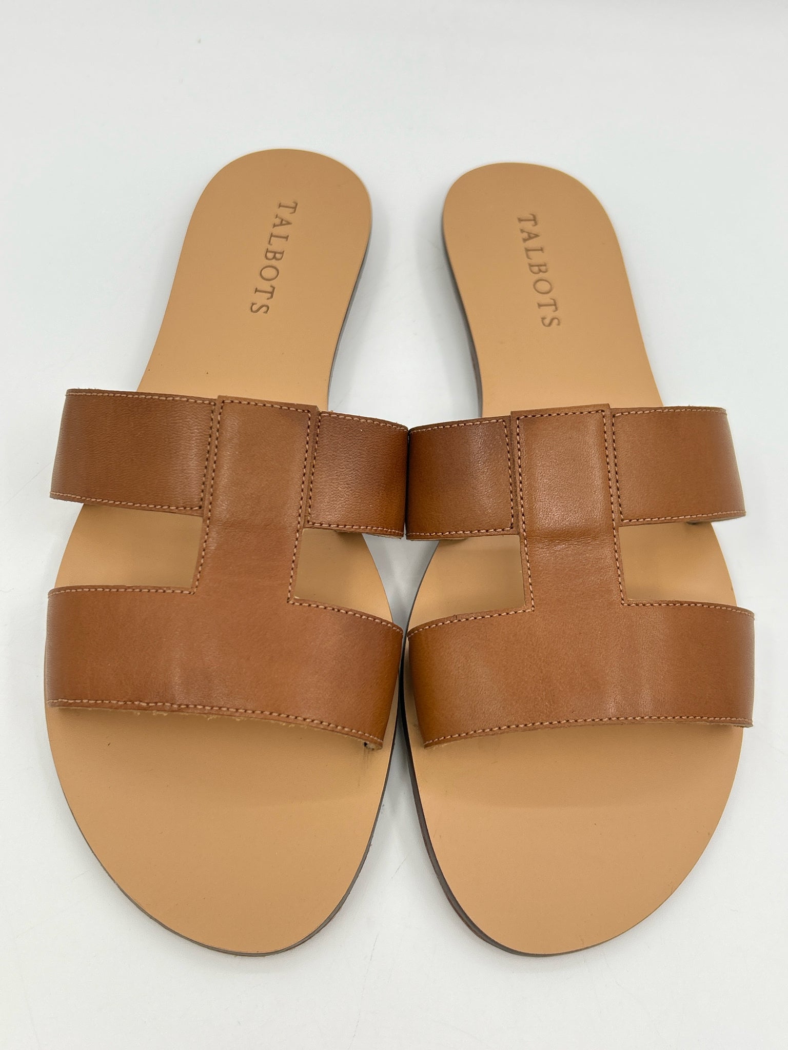 TALBOTS Size 8M Tan Women Sandal