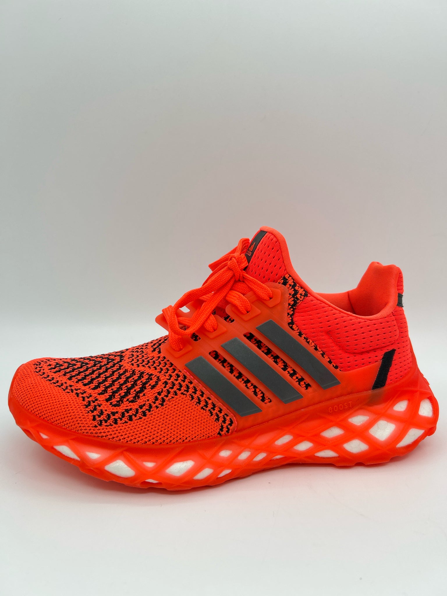ADIDAS Size 6.5 Bright Orange Women Sneakers