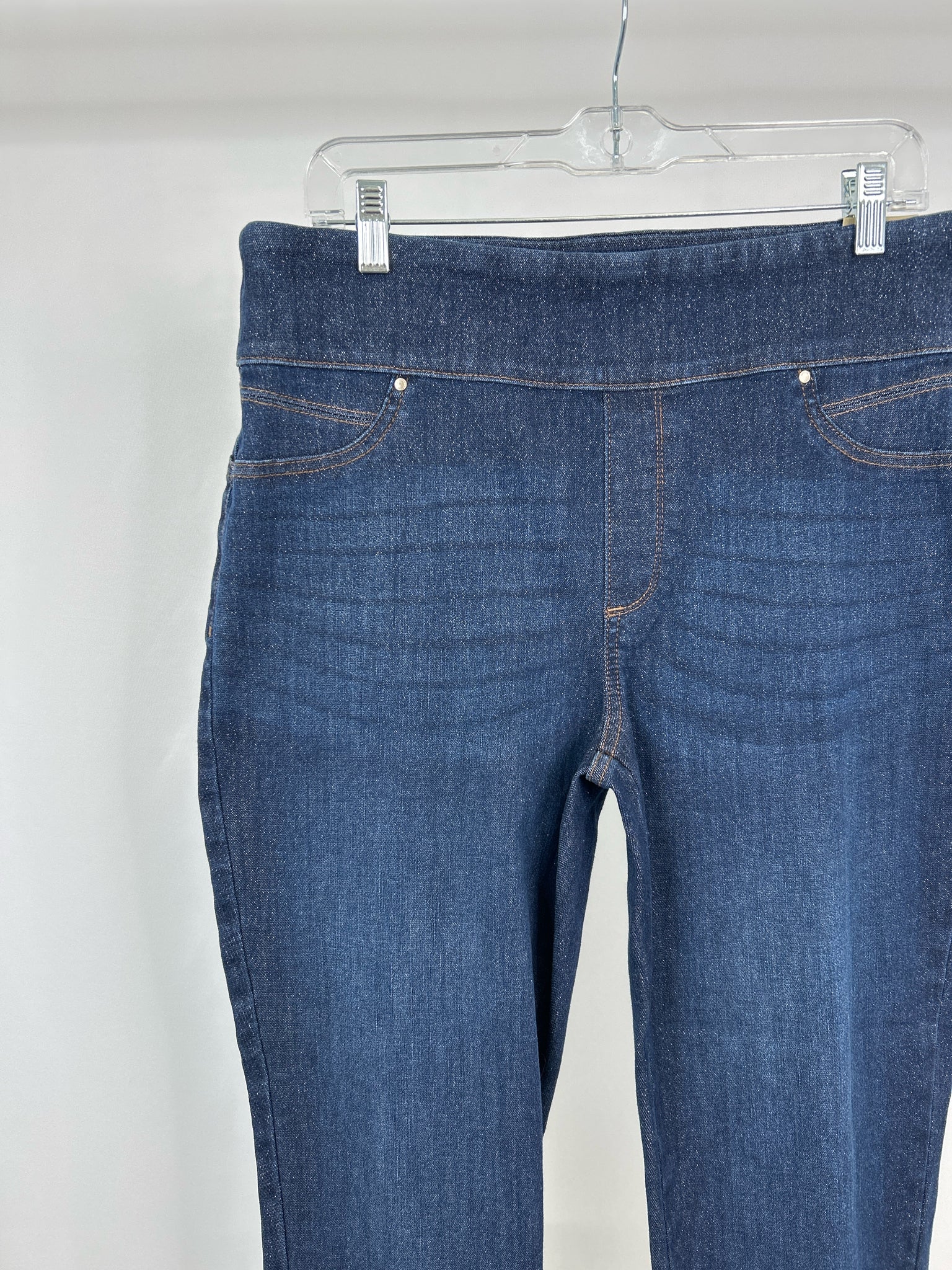 CHICO'S Size 12 Blue Denim Women Jeans NWT