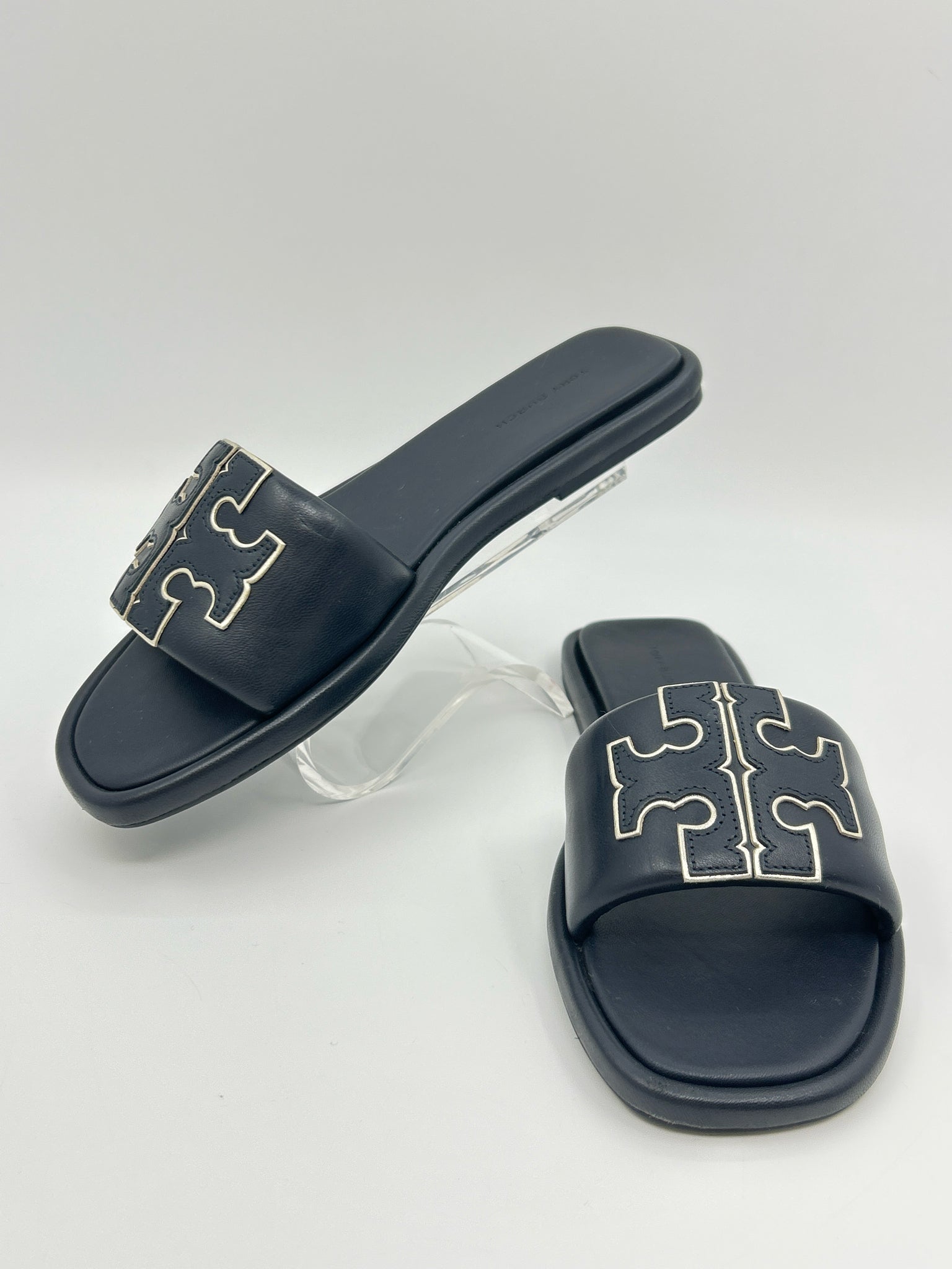 TORY BURCH Size 8M Navy Women Sandal