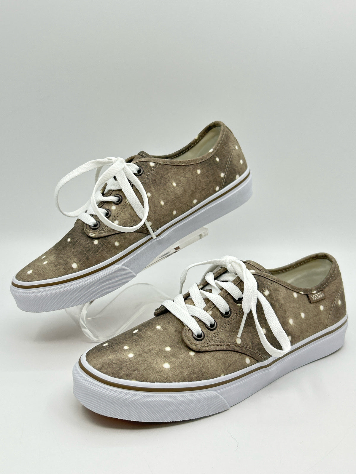 VANS Size 9 Gray print Women Sneakers