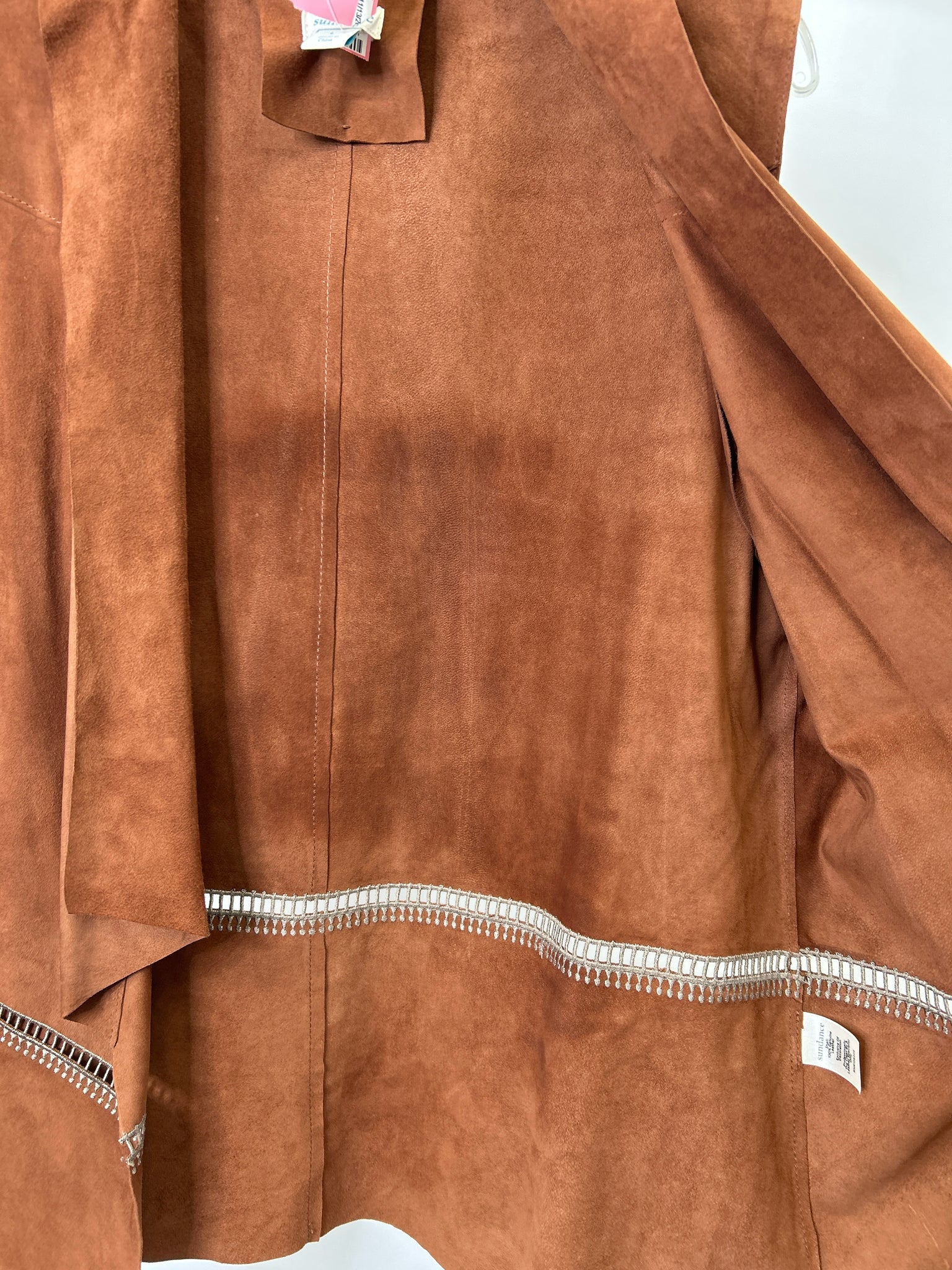 SUNDANCE Size L Brown Women Vest