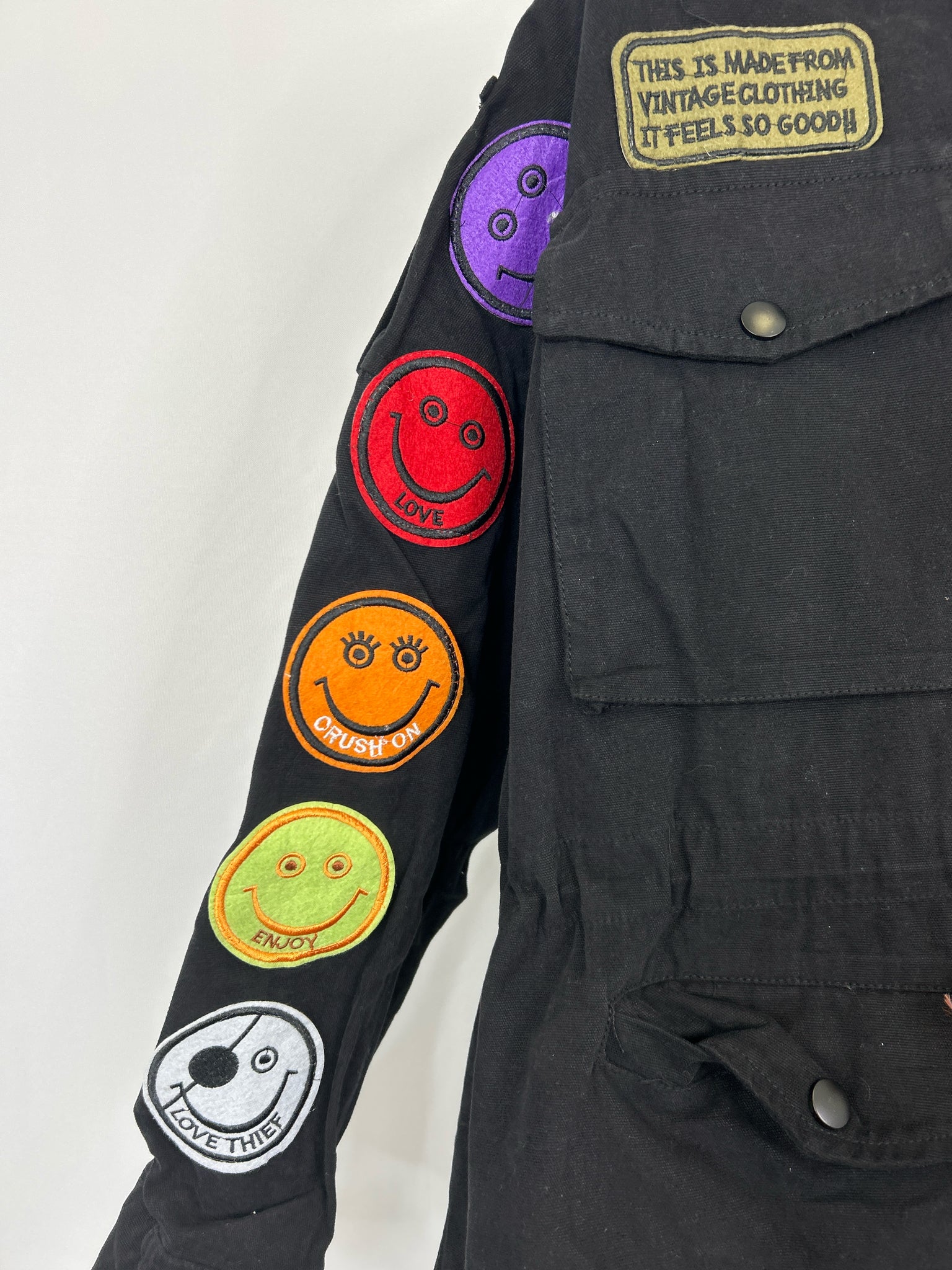 SALT Size L Black Women Jacket